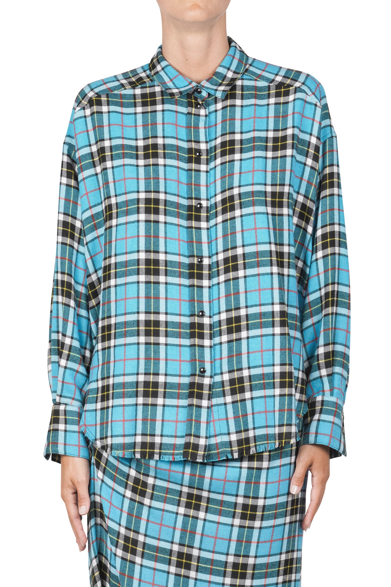 8pm - Camicia - 460227 - Nero/Turchese - Image 3