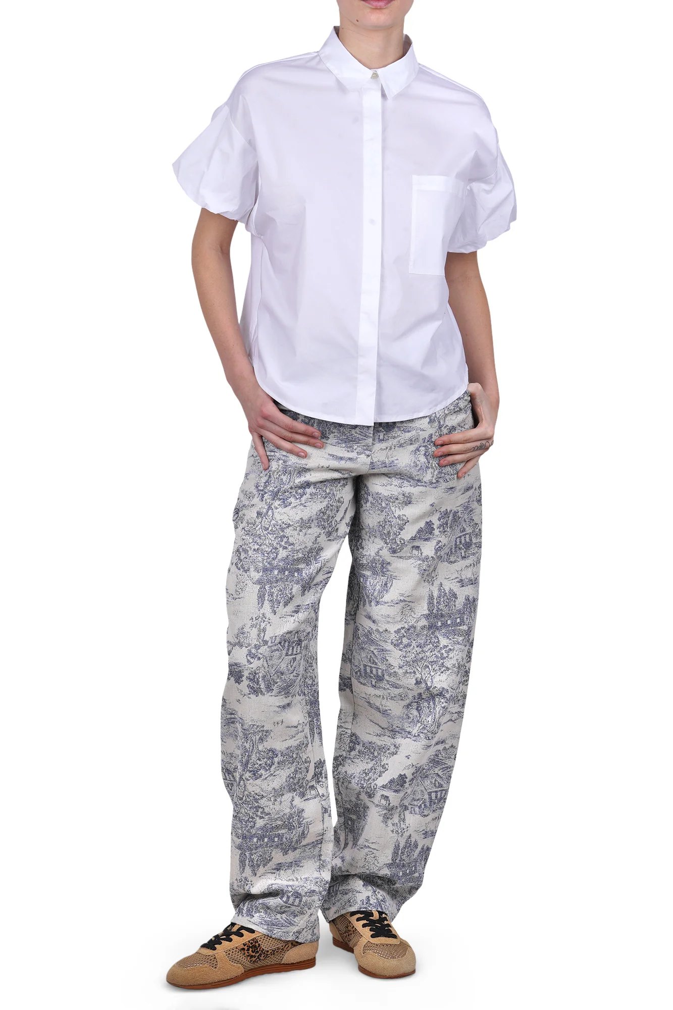 8pm - Camicia - 470448 - Bianco - Image 2