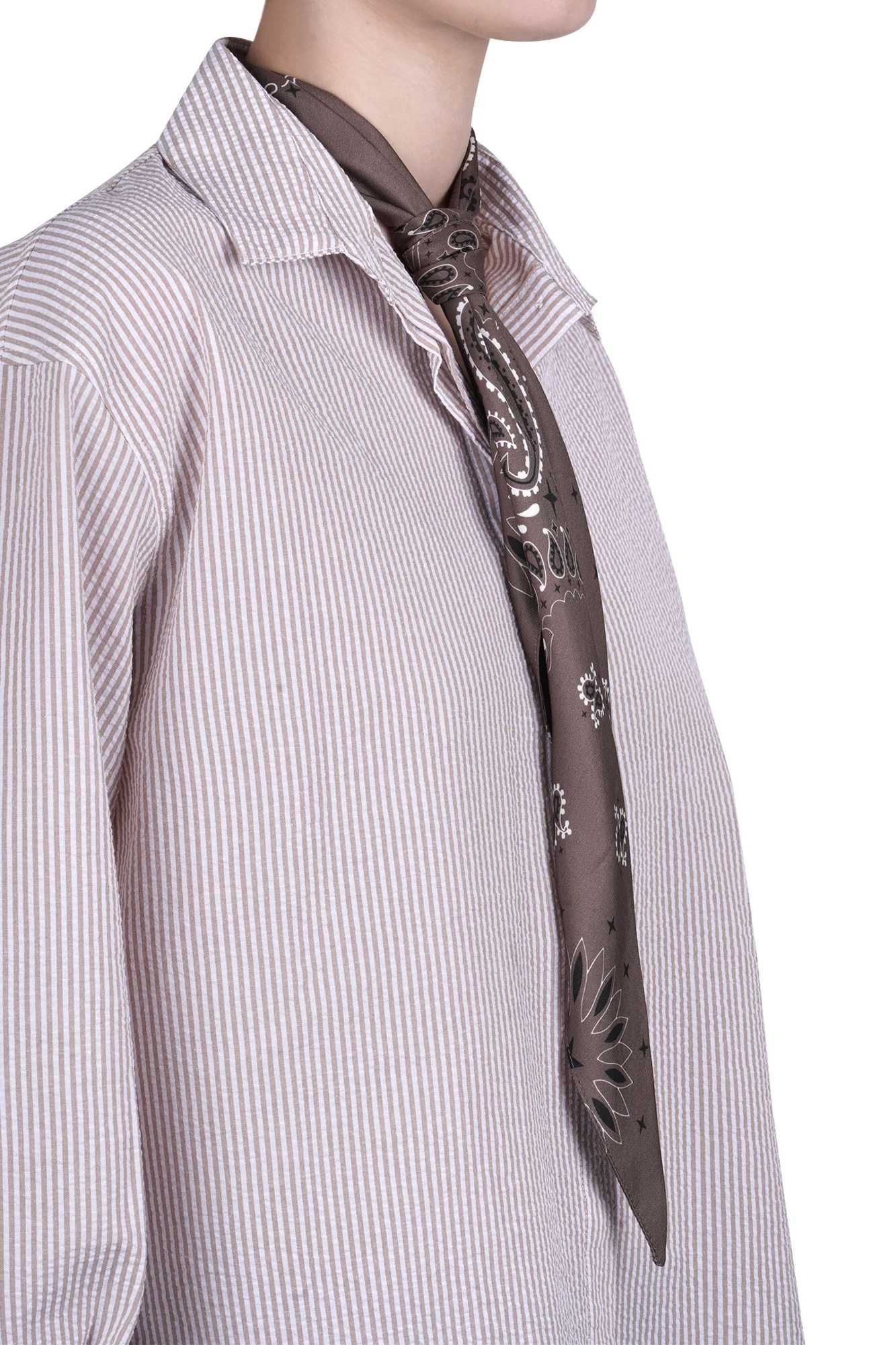 8pm - Camicia - 470486 - Fantasia Beige - Image 6