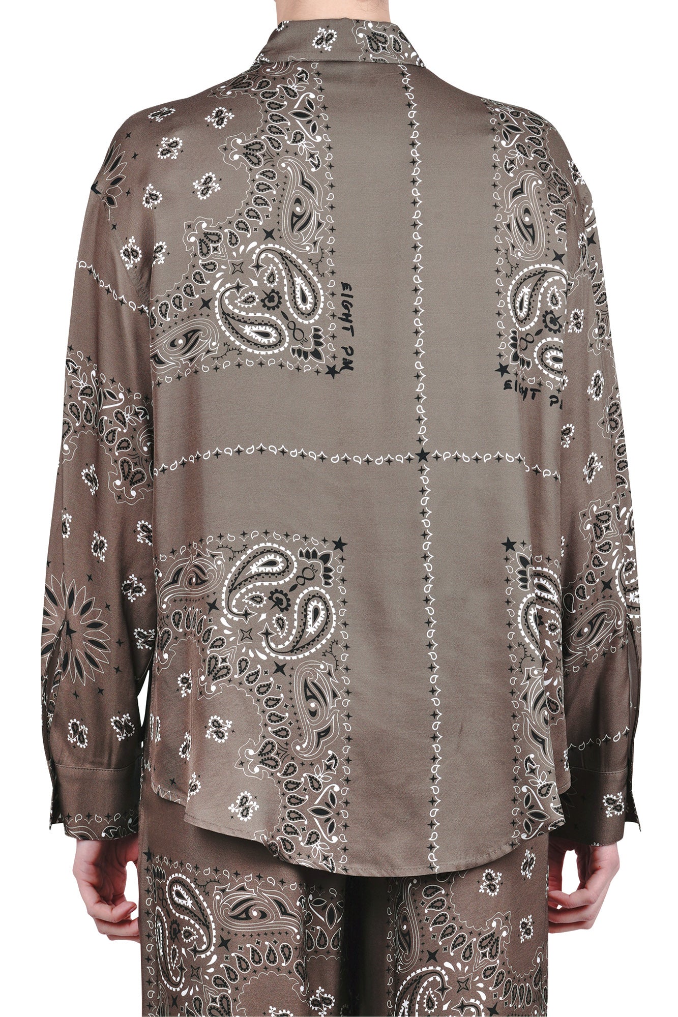 8pm - Camicia - 470487 - Moka - Image 5