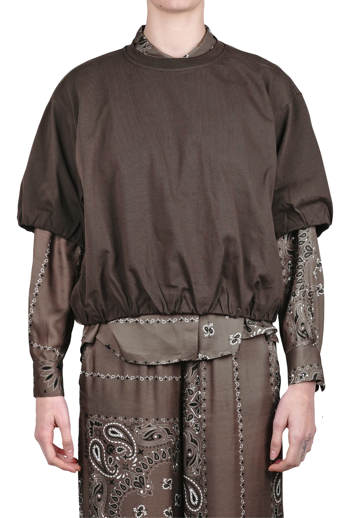 8pm - T-shirt - 470489 - Cioccolato - Image 3