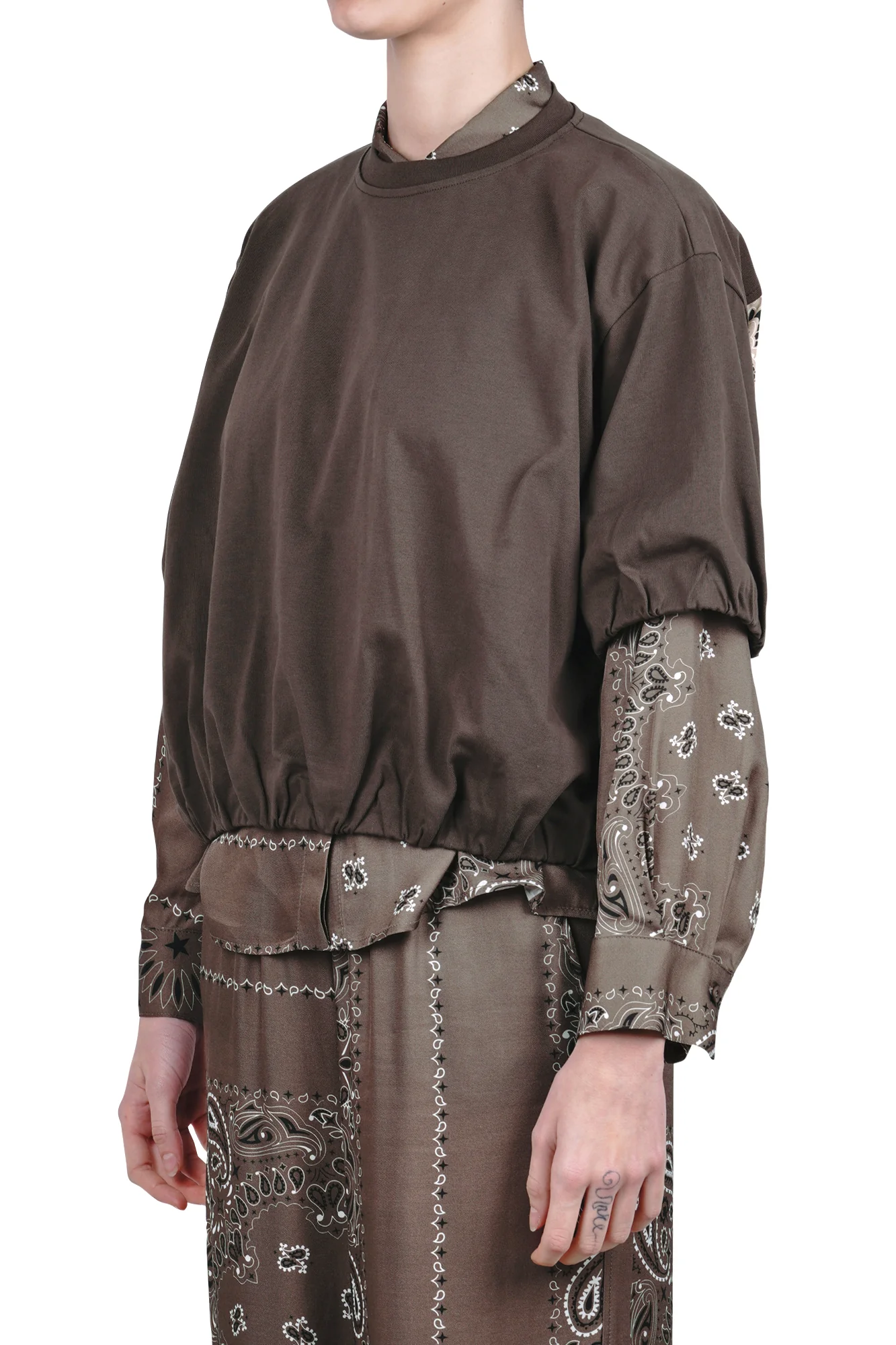 8pm - T-shirt - 470489 - Cioccolato - Image 4