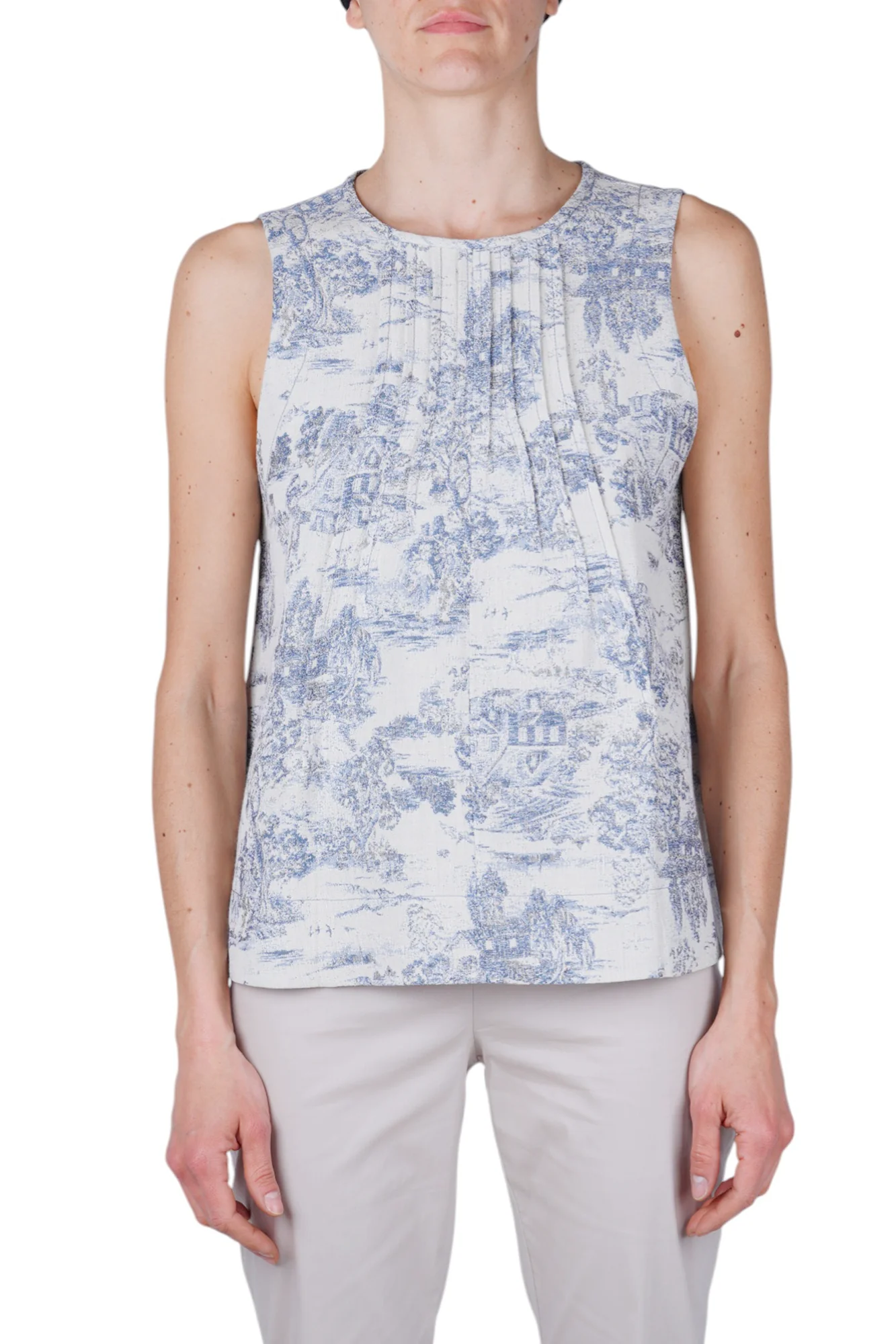 8pm - Top - 470453 - Panna/Blu - Image 3