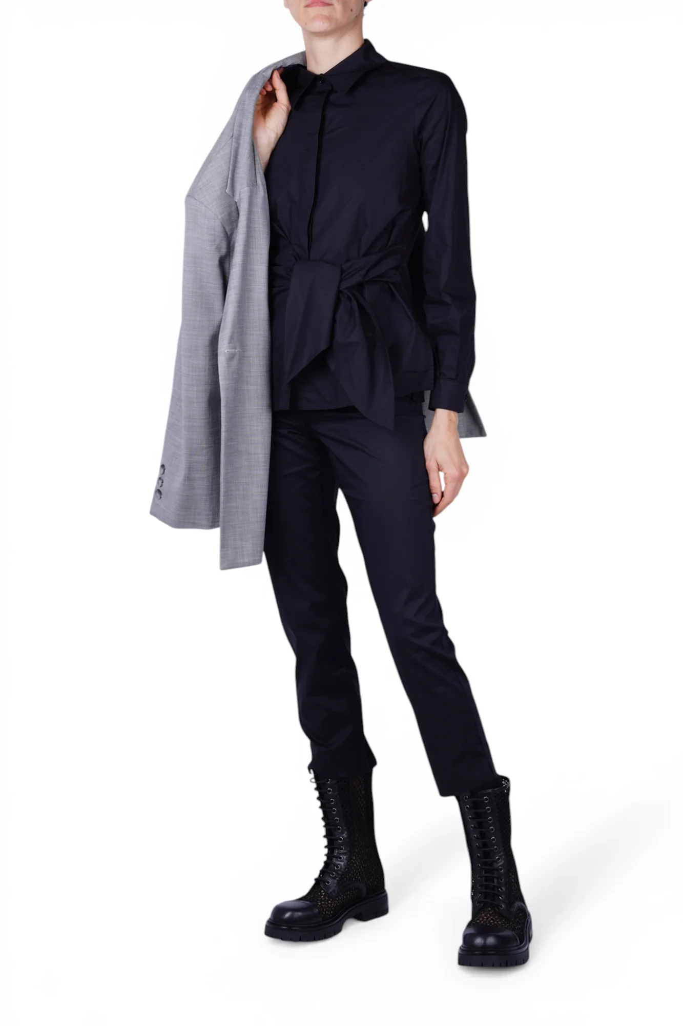 Alessia Santi - Camicia - 470190 - Nero - Image 2