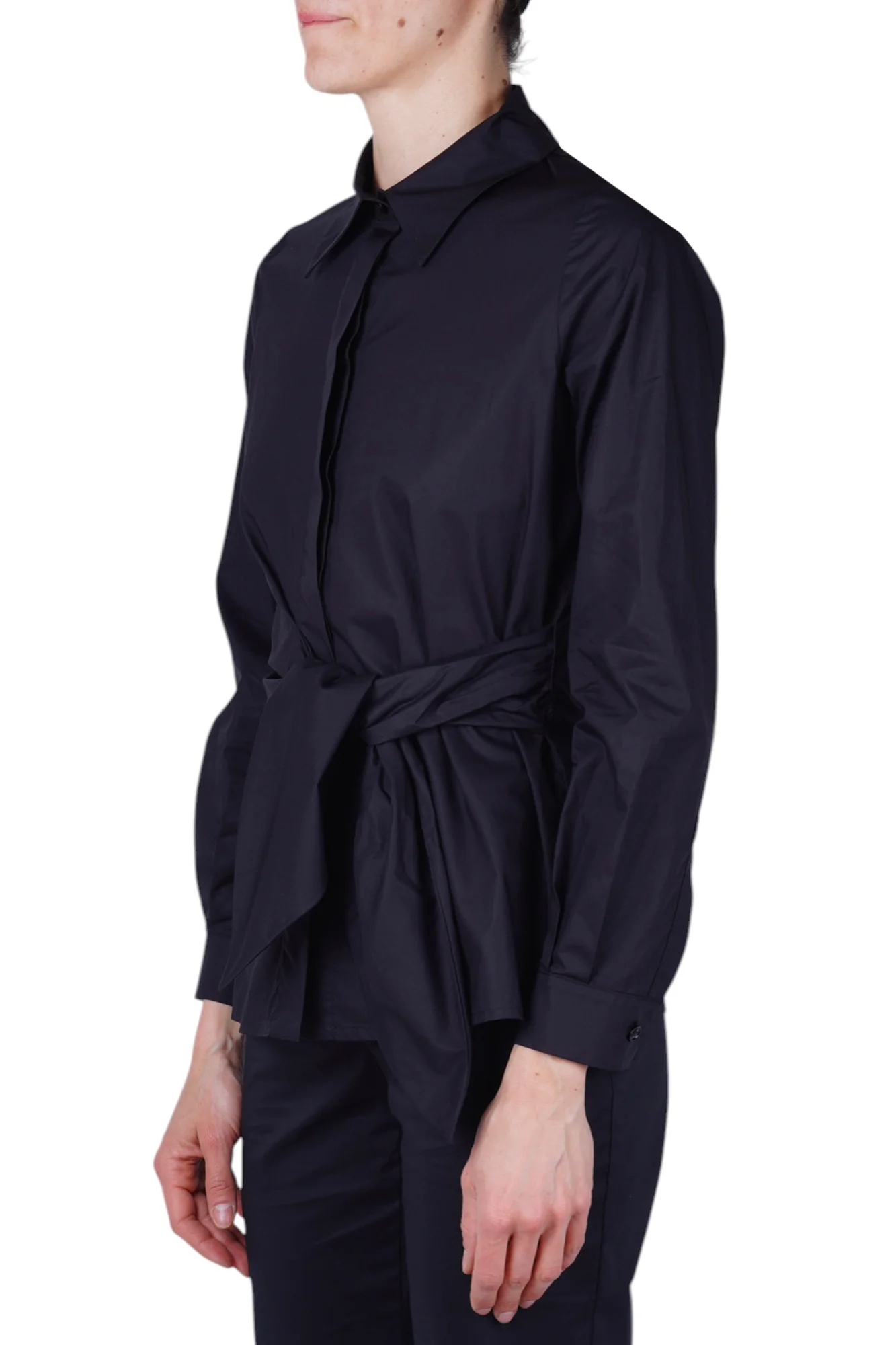 Alessia Santi - Camicia - 470190 - Nero - Image 4