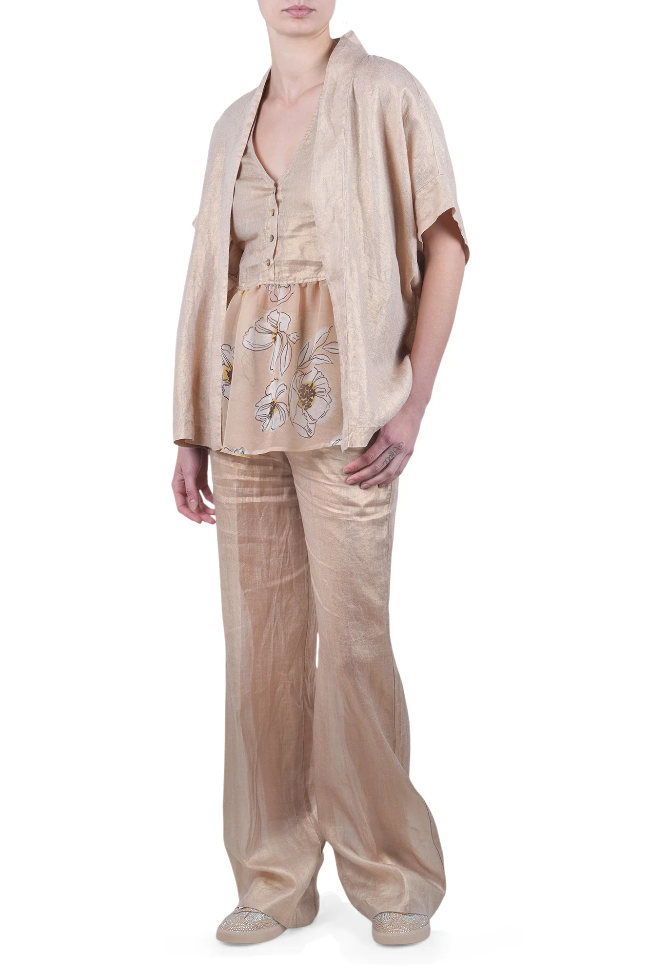 Alessia Santi - Giacca - 470180 - Oro - Image 2