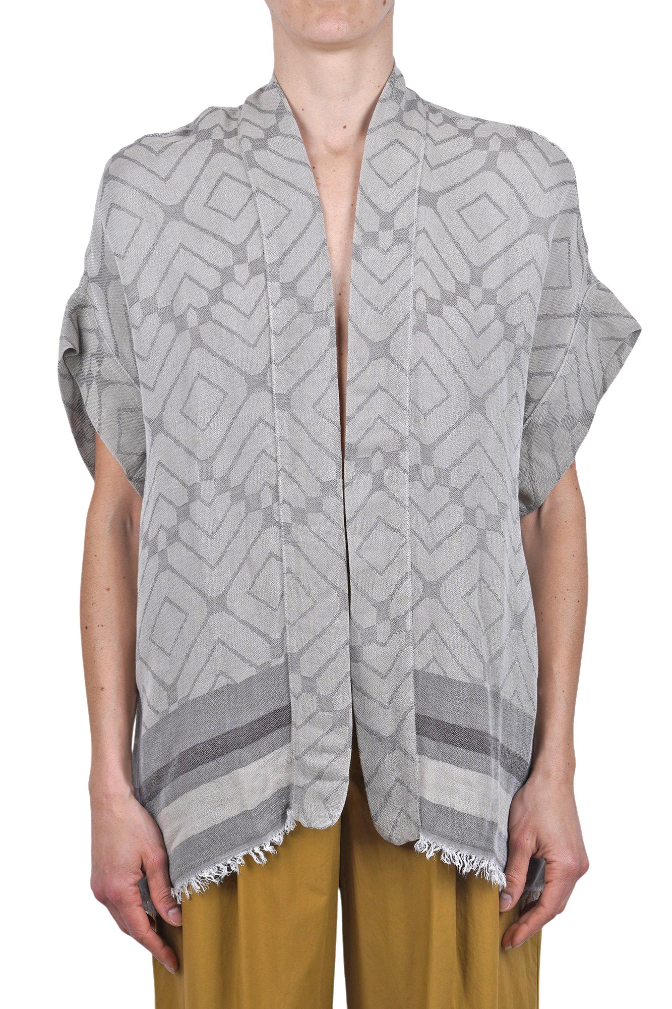Alessia Santi - Kimono - 470183 - Beige/Tortora - Image 3