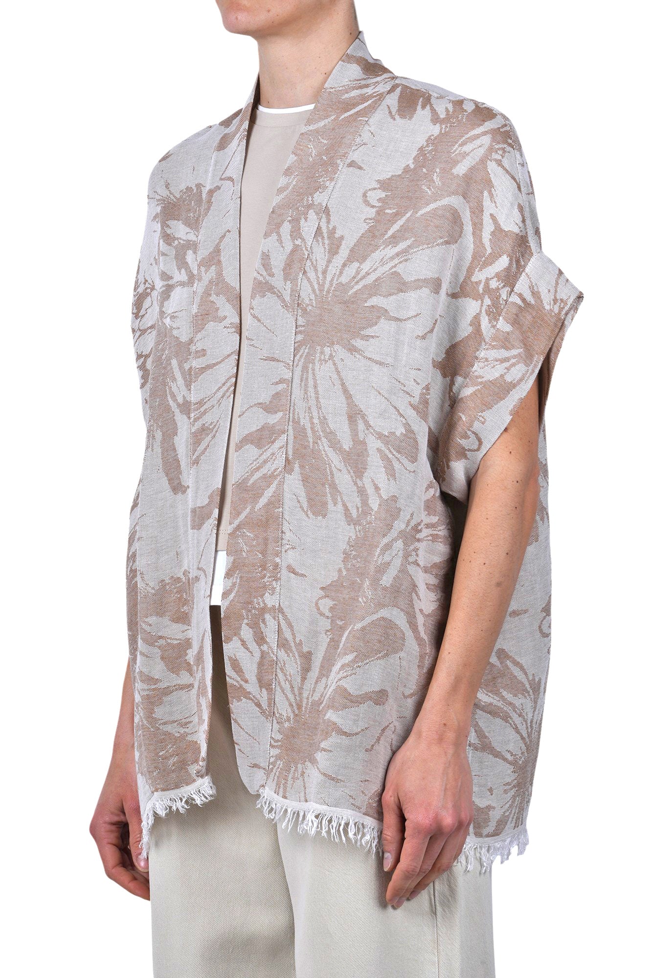 Alessia Santi - Kimono - 470184 - Fantasia Marrone - Image 4