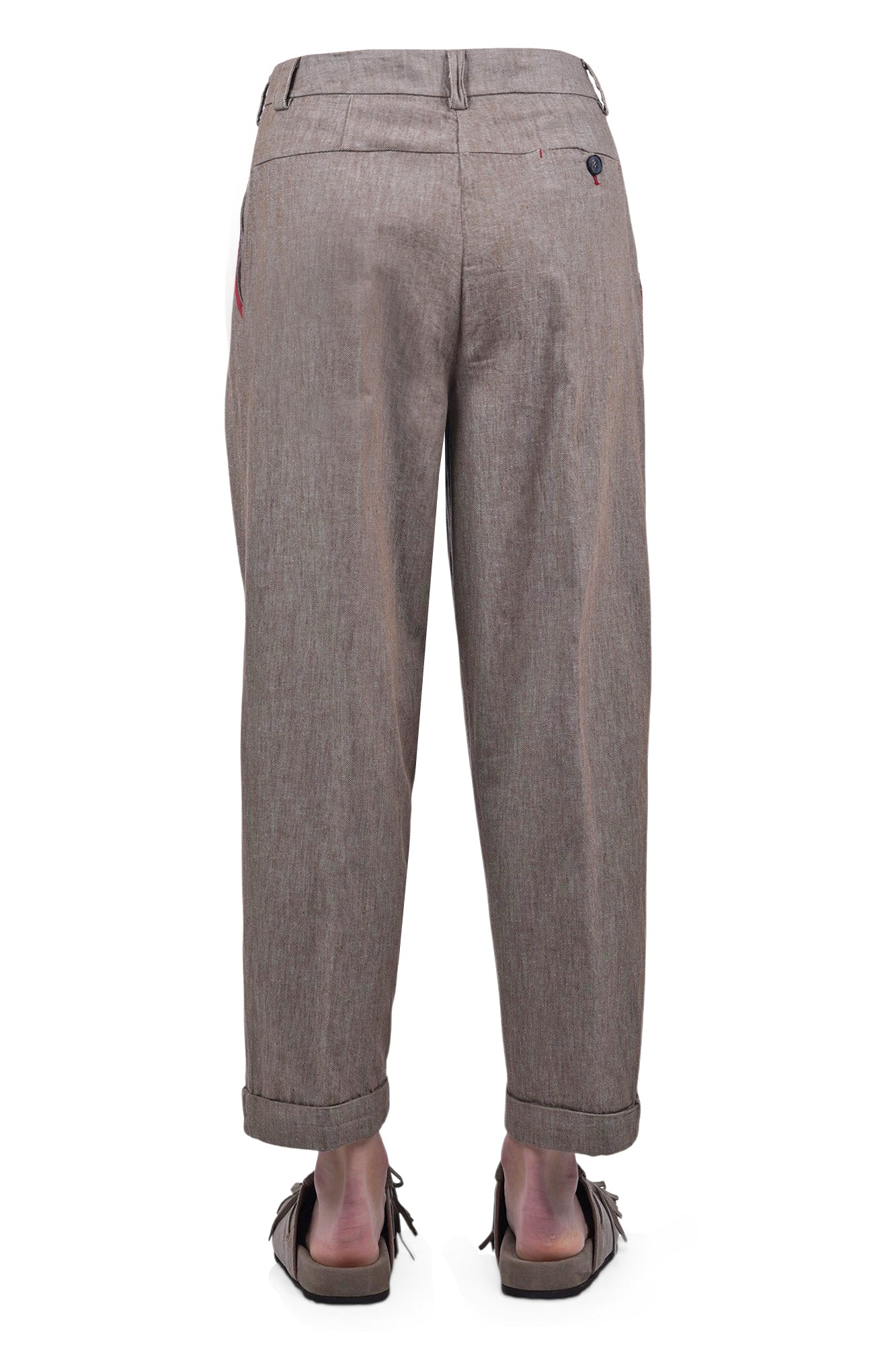 Alessia Santi - Pantalone - 470167 - Tortora - Image 5