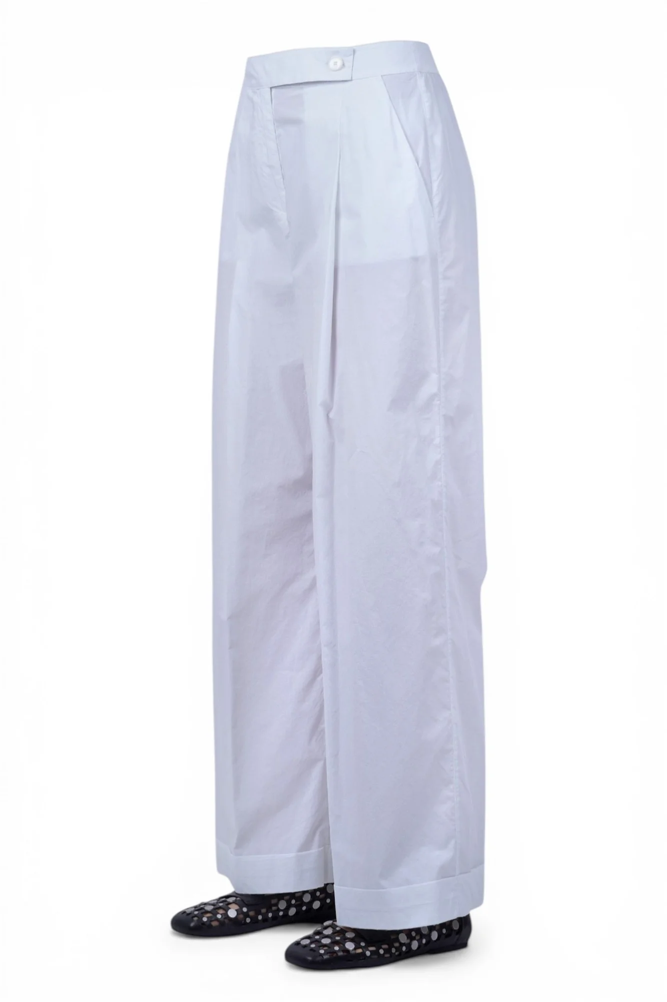 Alessia Santi - Pantalone - 470170 - Bianco - Image 4