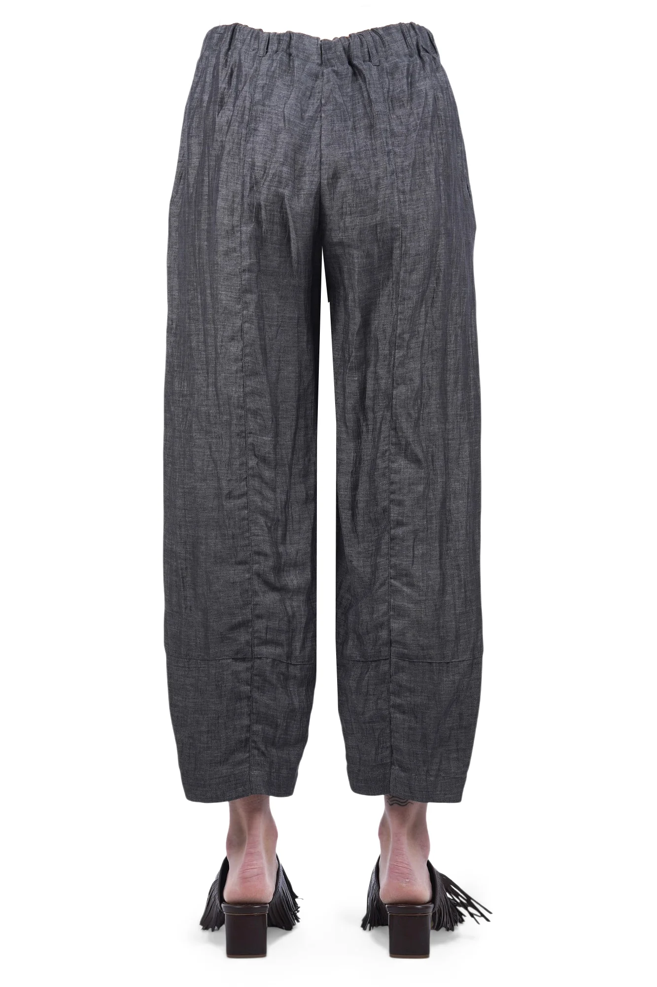 Alessia Santi - Pantalone - 470171 - Grigio scuro - Image 5