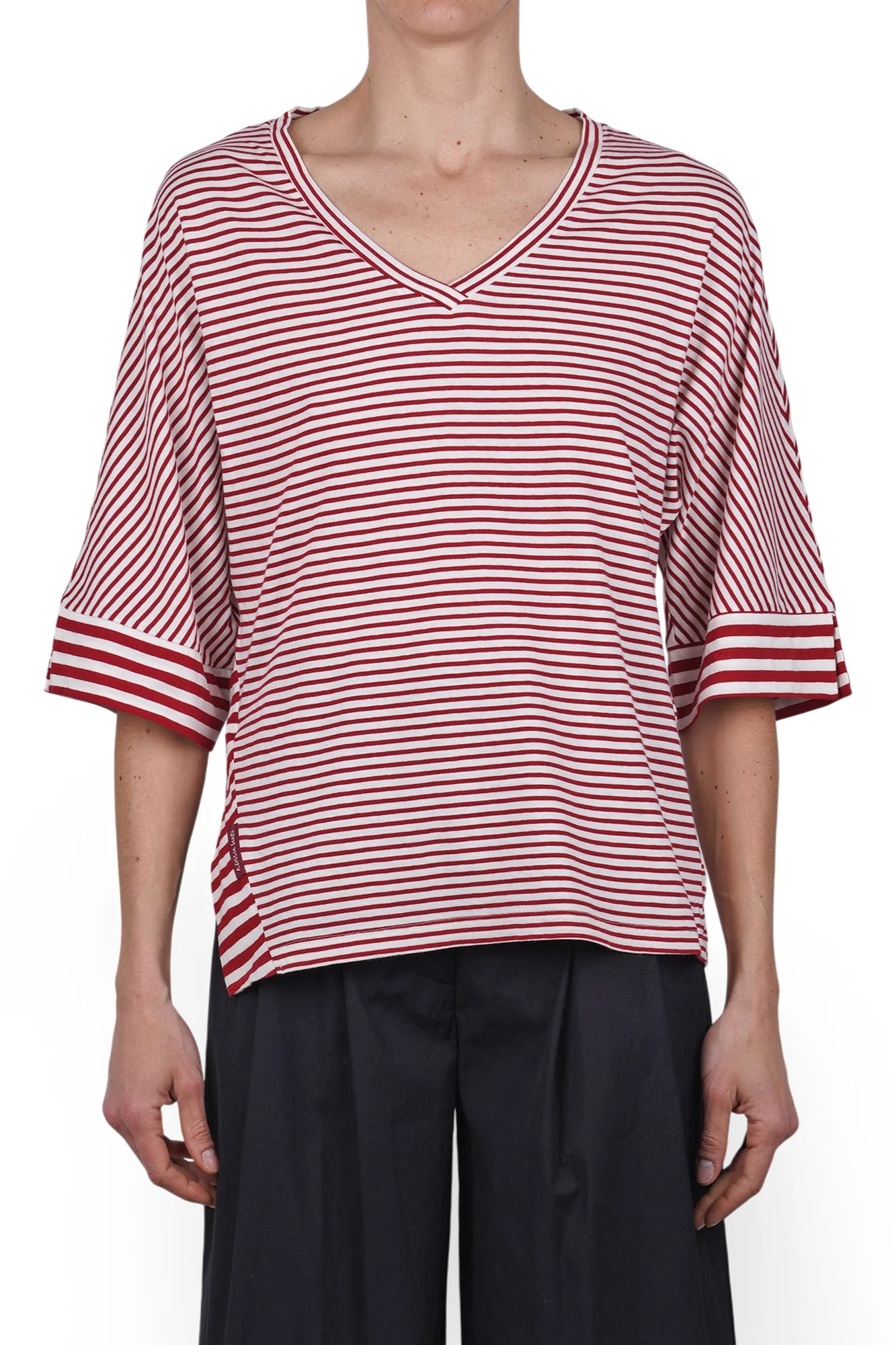 Alessia Santi - T-shirt - 470197 - Panna/Rosso - Image 3