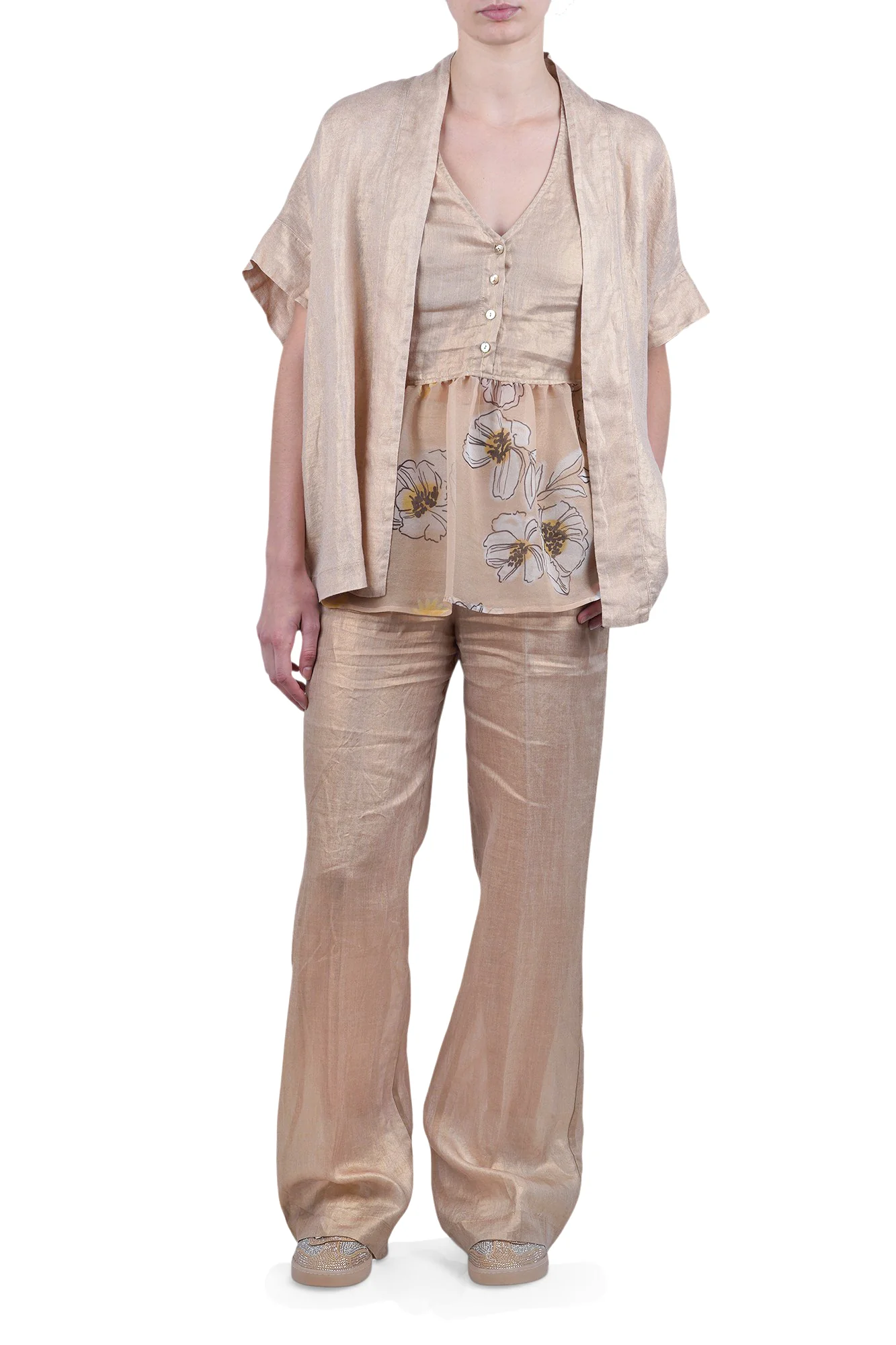 Alessia Santi - Top - 470189 - Oro - Image 2