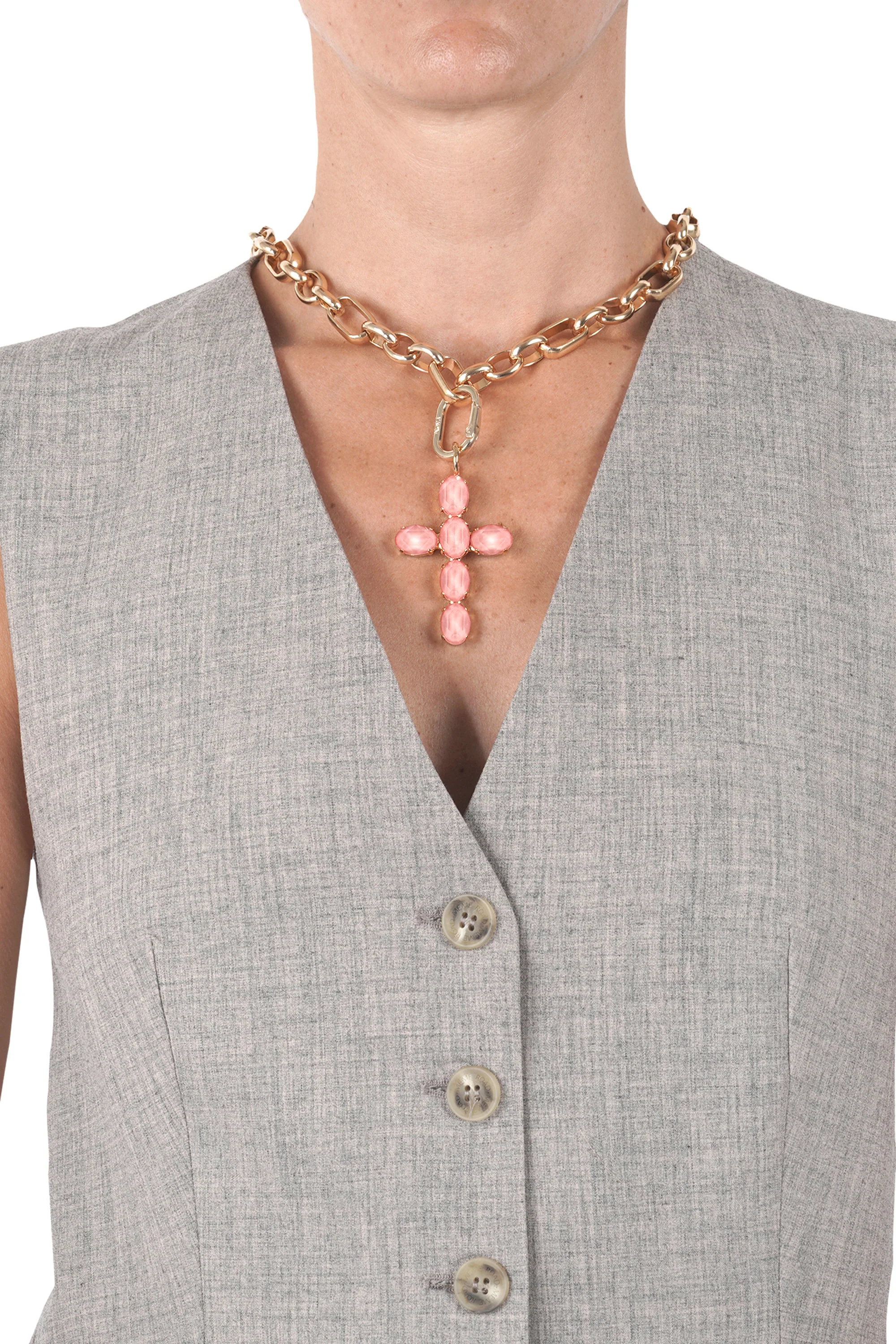 Aleva' Bijoux - Ciondolo - 461300 - Oro/Rosa - Image 2