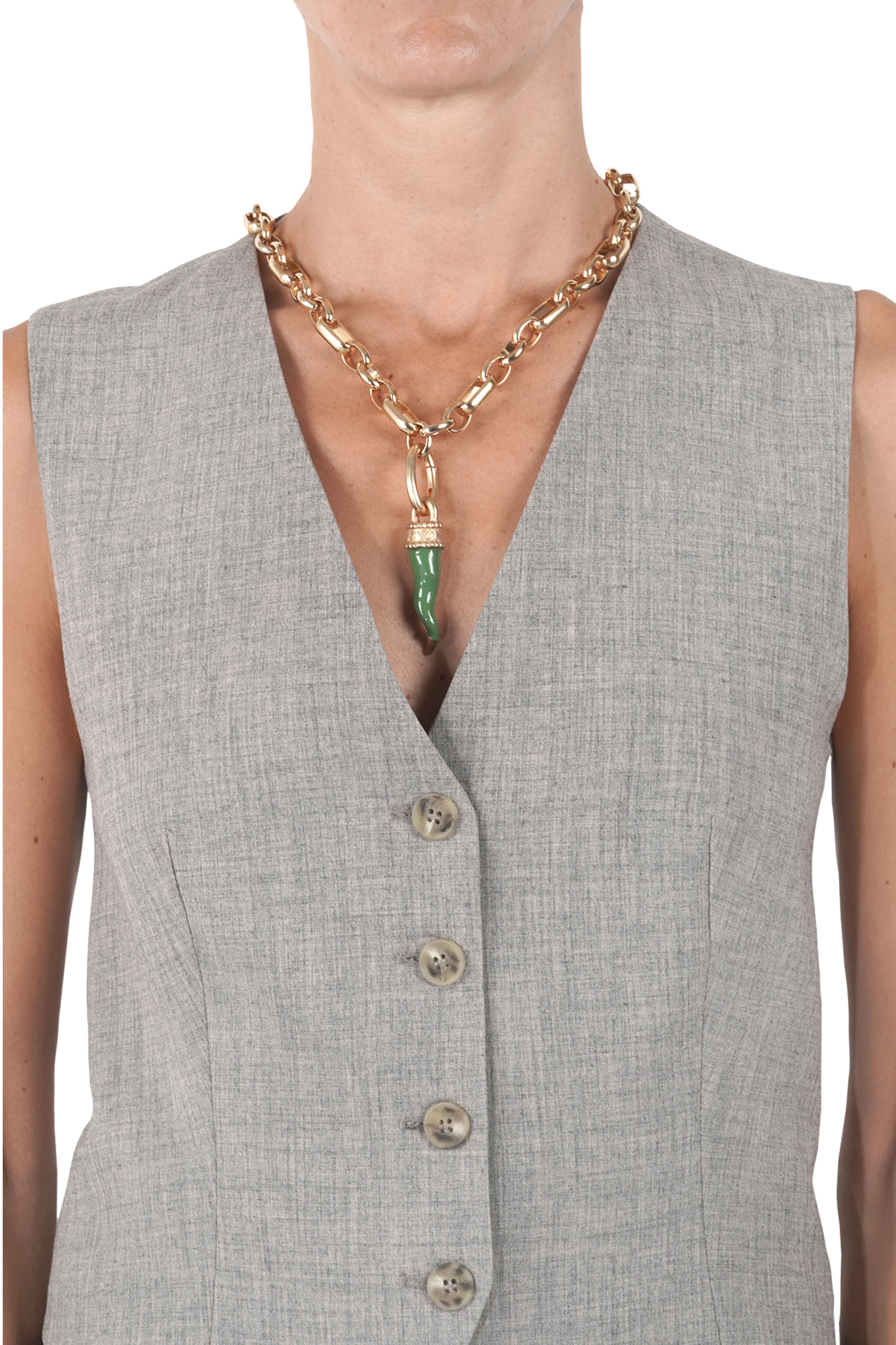 Aleva' Bijoux - Ciondolo - 461326 - Verde - Image 2