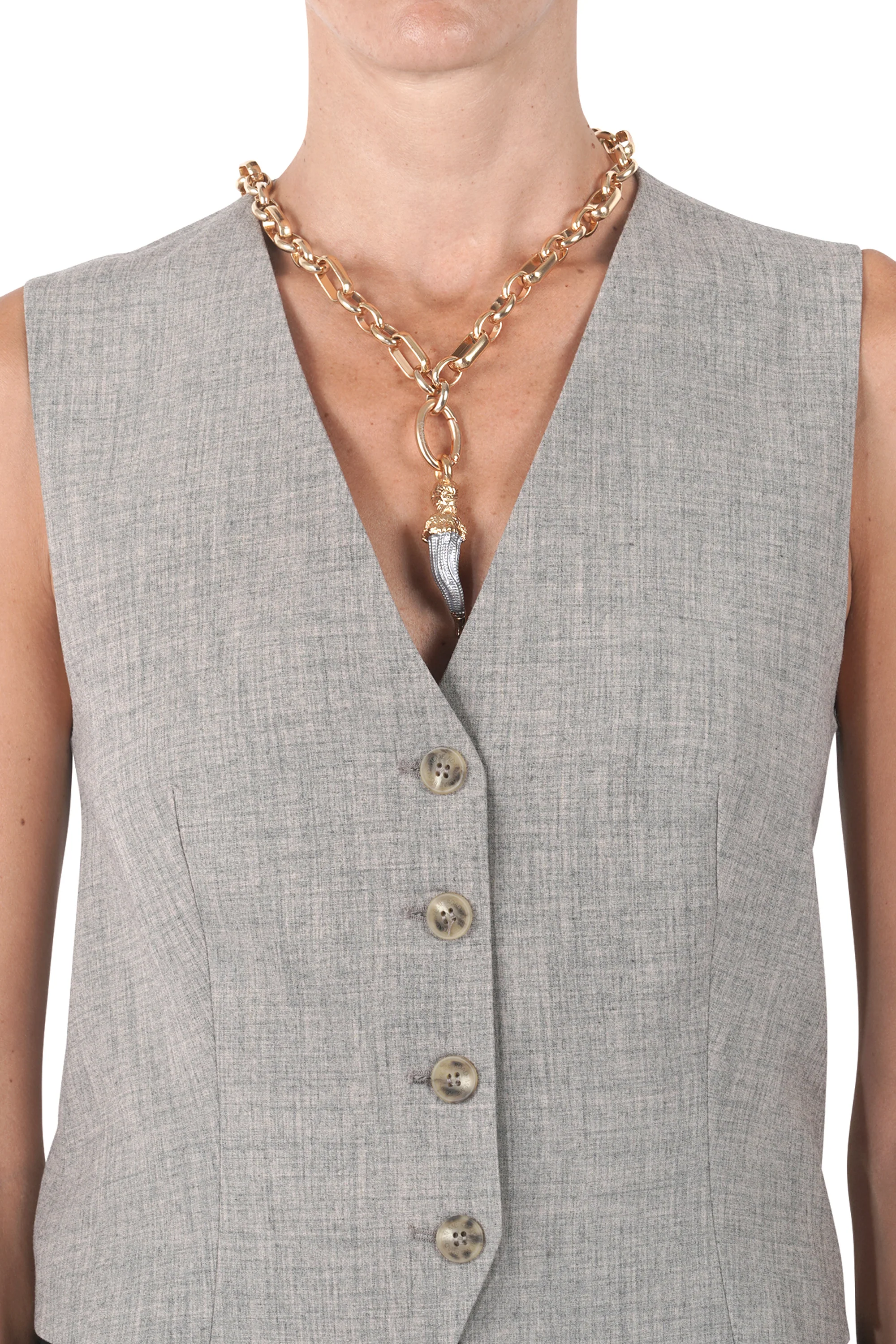 Aleva' Bijoux - Collana - 461332 - Grigio - Image 2