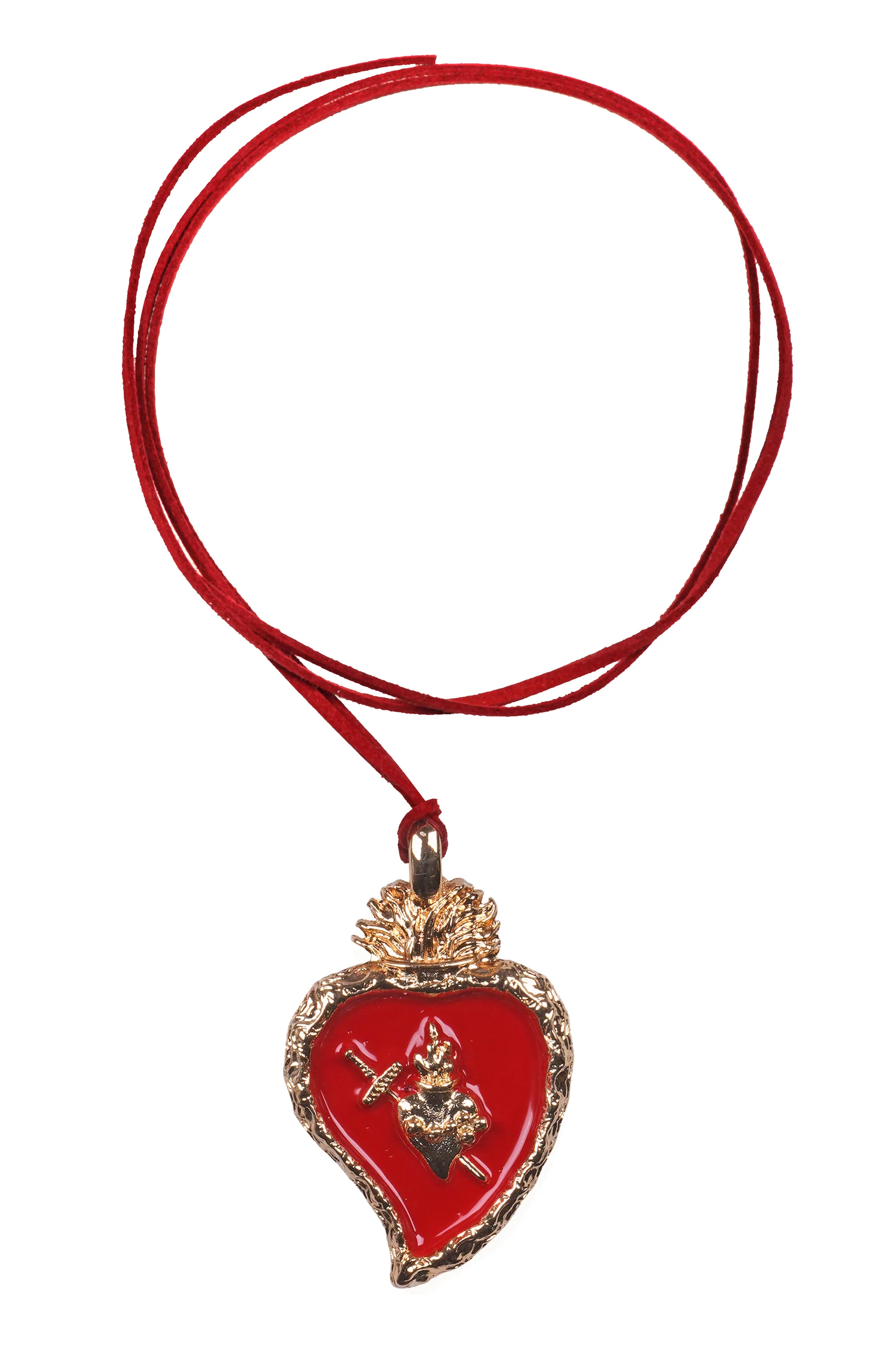 Aleva' Bijoux - Collana - 471287 - Rosso