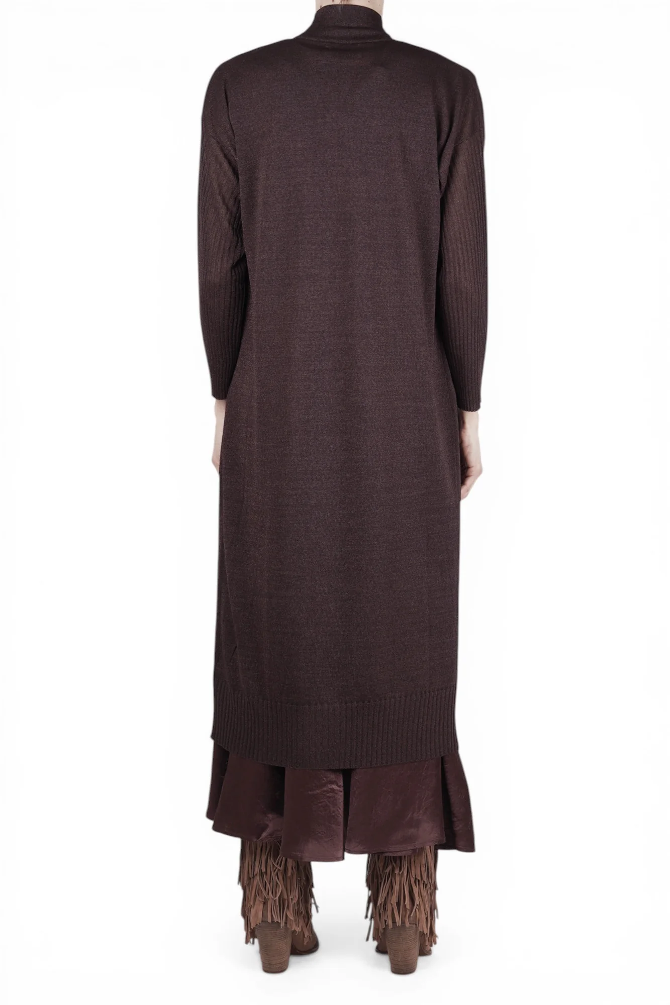 ALPHA STUDIO - Cardigan - 471110 - Cioccolato - Image 5