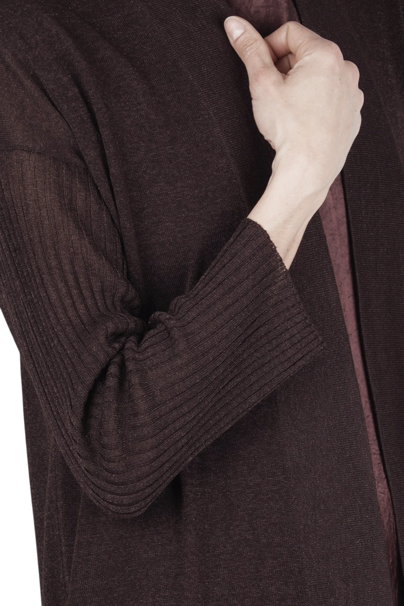 ALPHA STUDIO - Cardigan - 471110 - Cioccolato - Image 6