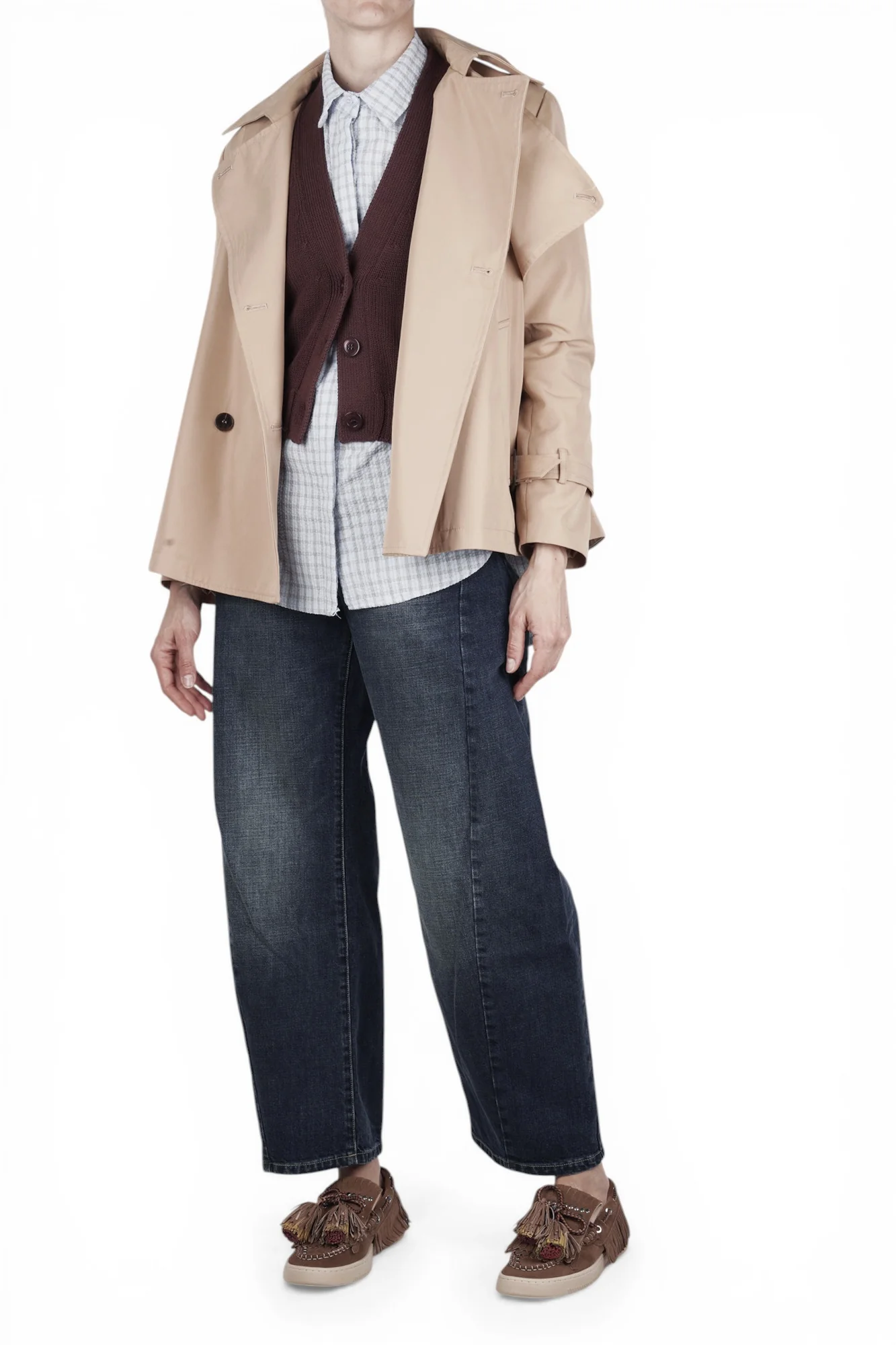 ALPHA STUDIO - Cardigan - 471112 - Cioccolato - Image 2