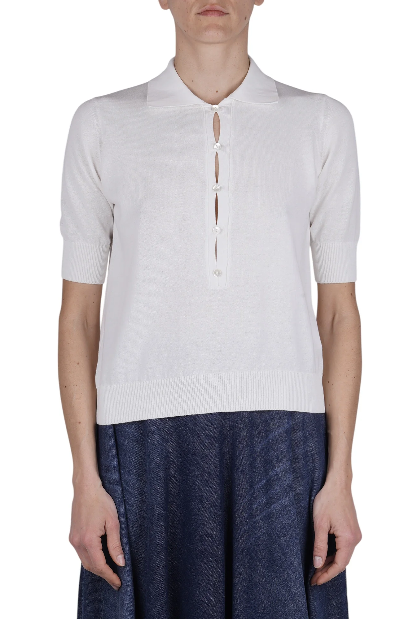 ALPHA STUDIO - Maglia - 471108 - Latte - Image 3