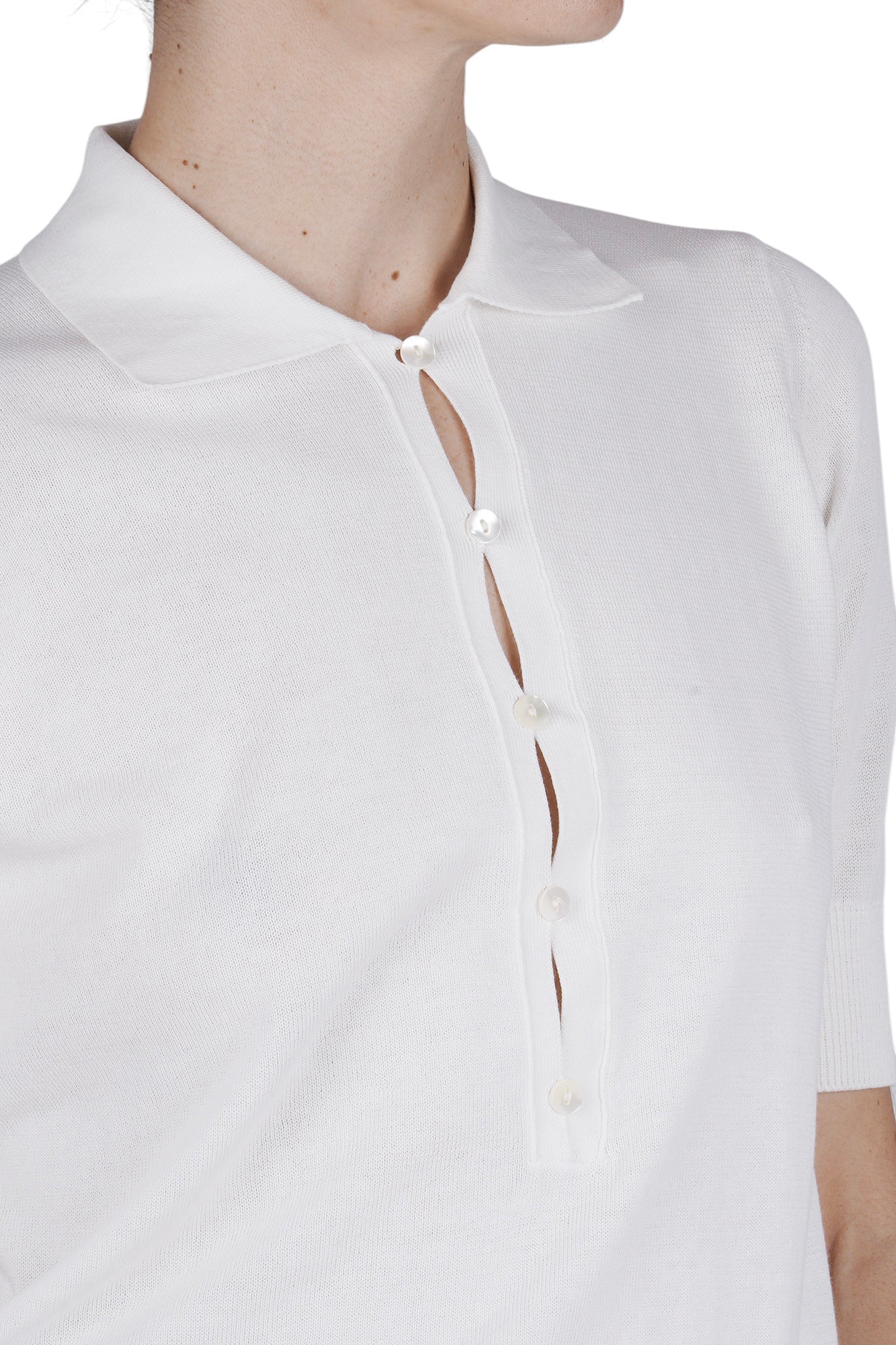 ALPHA STUDIO - Maglia - 471108 - Latte - Image 6