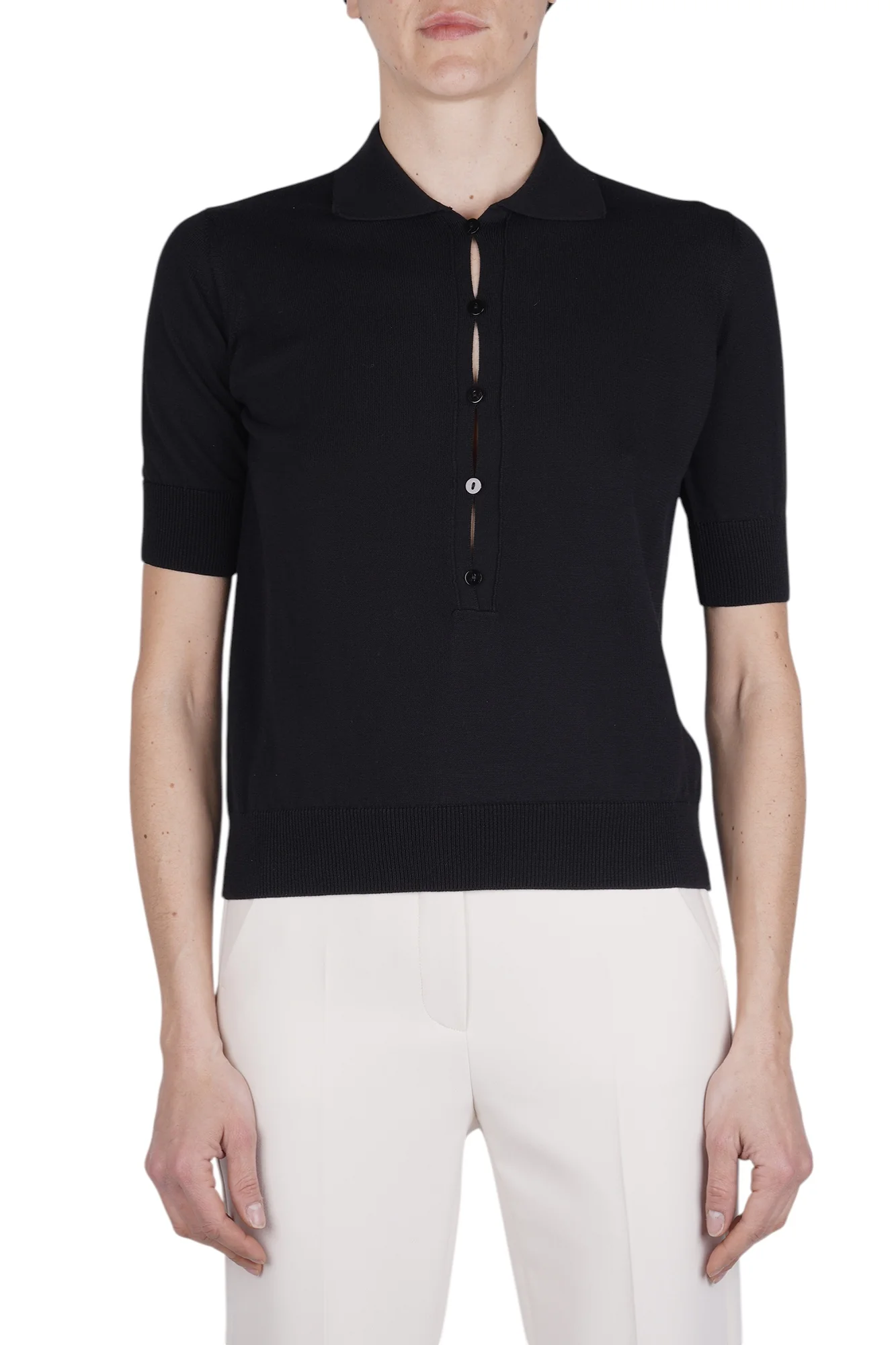 ALPHA STUDIO - Maglia - 471108 - Nero - Image 3