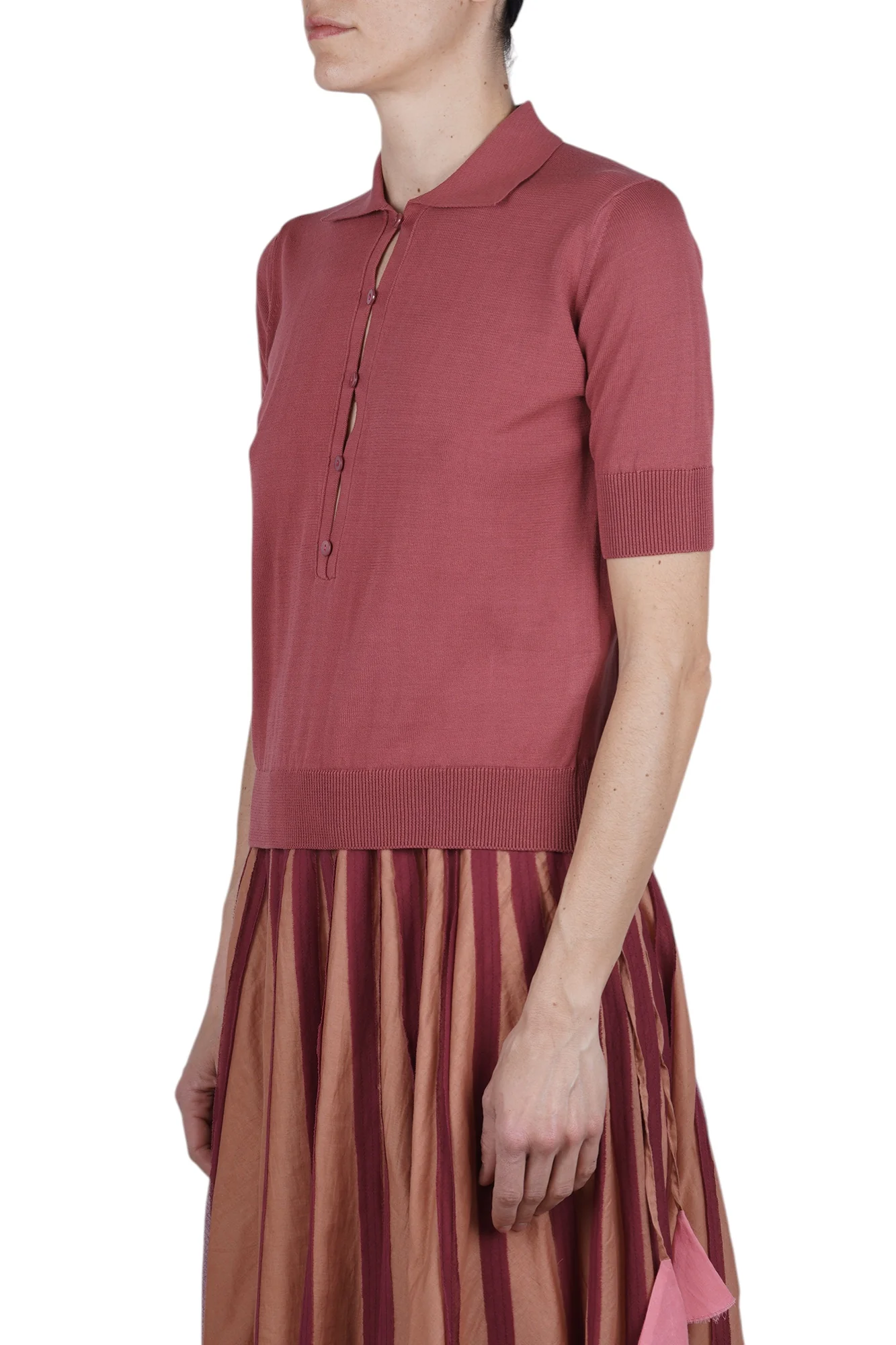 ALPHA STUDIO - Maglia - 471108 - Rosa antico - Image 4