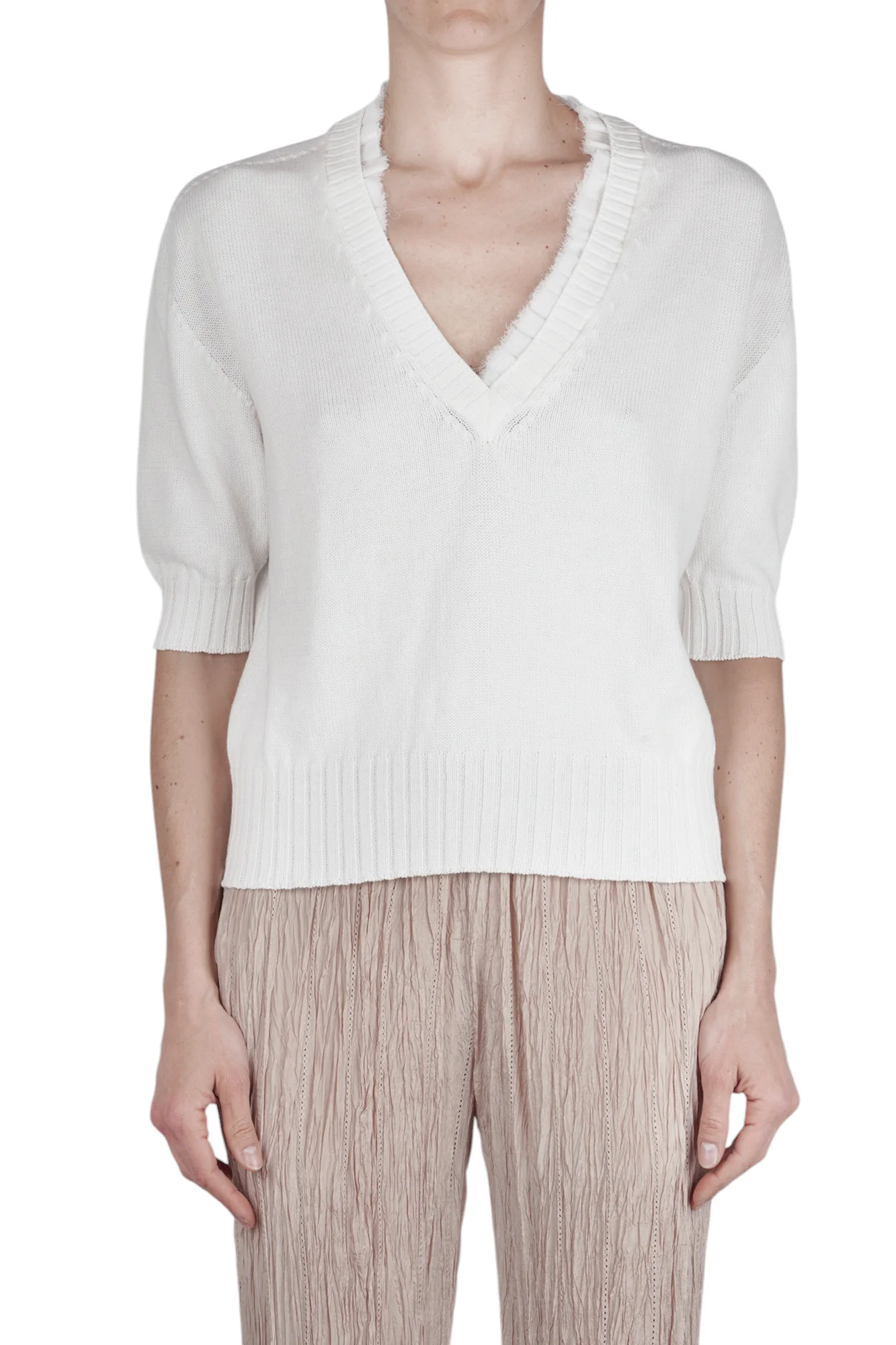 ALPHA STUDIO - Maglia - 471113 - Latte - Image 3
