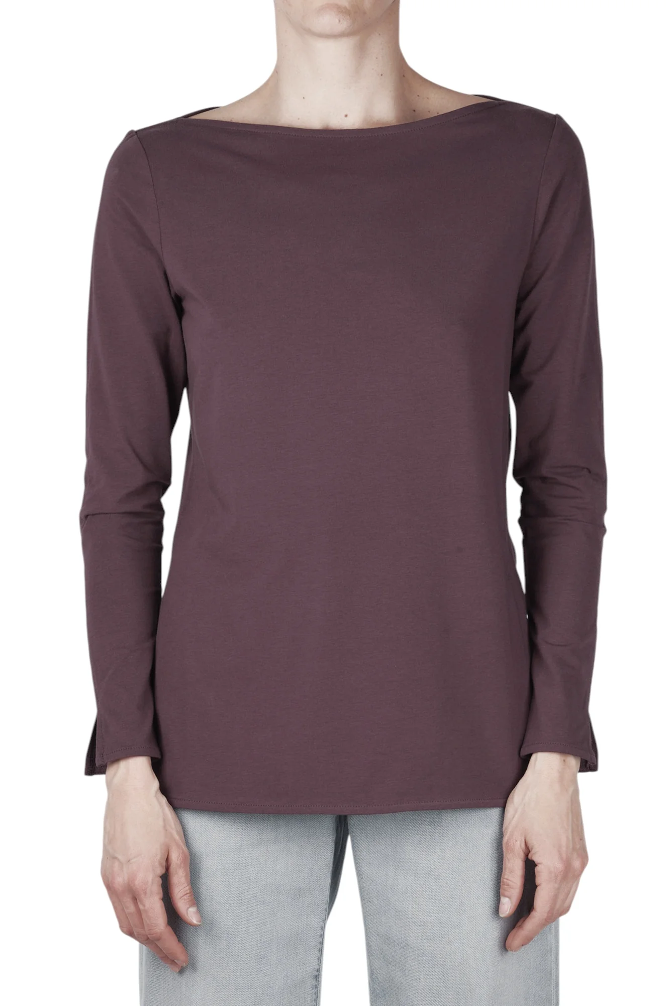ALPHA STUDIO - T-shirt - 471117 - Cioccolato - Image 3
