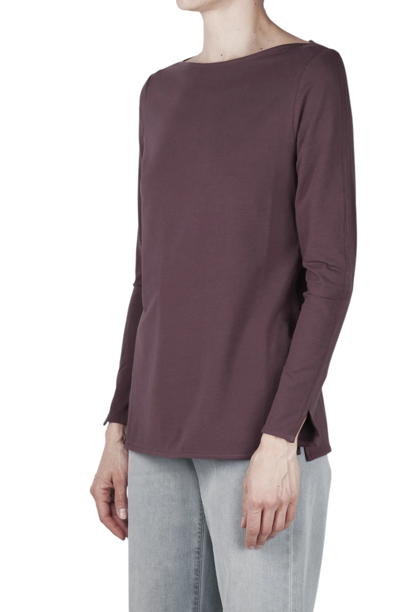 ALPHA STUDIO - T-shirt - 471117 - Cioccolato - Image 4