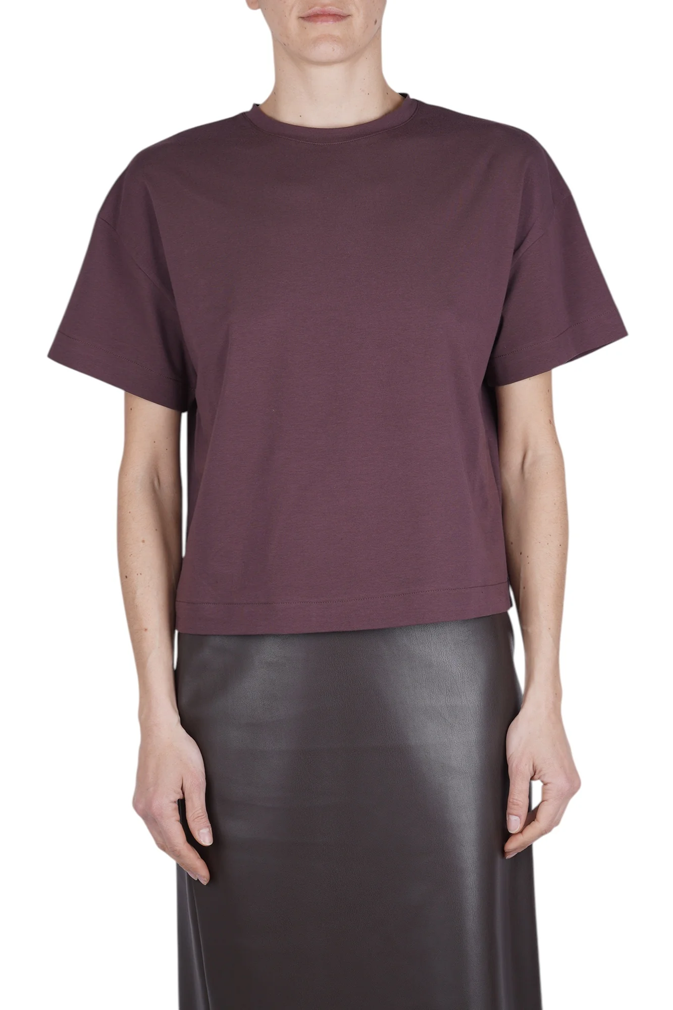 ALPHA STUDIO - T-shirt - 471118 - Cioccolato - Image 3