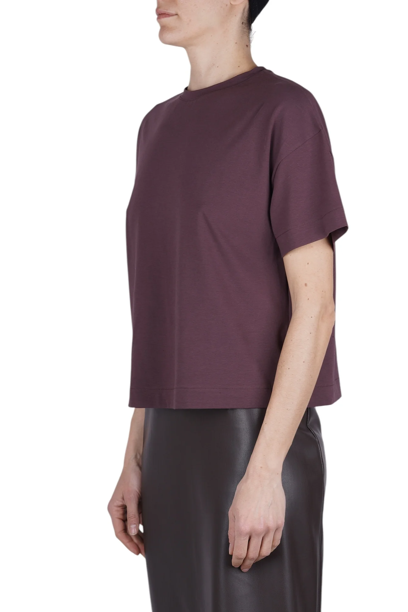 ALPHA STUDIO - T-shirt - 471118 - Cioccolato - Image 4