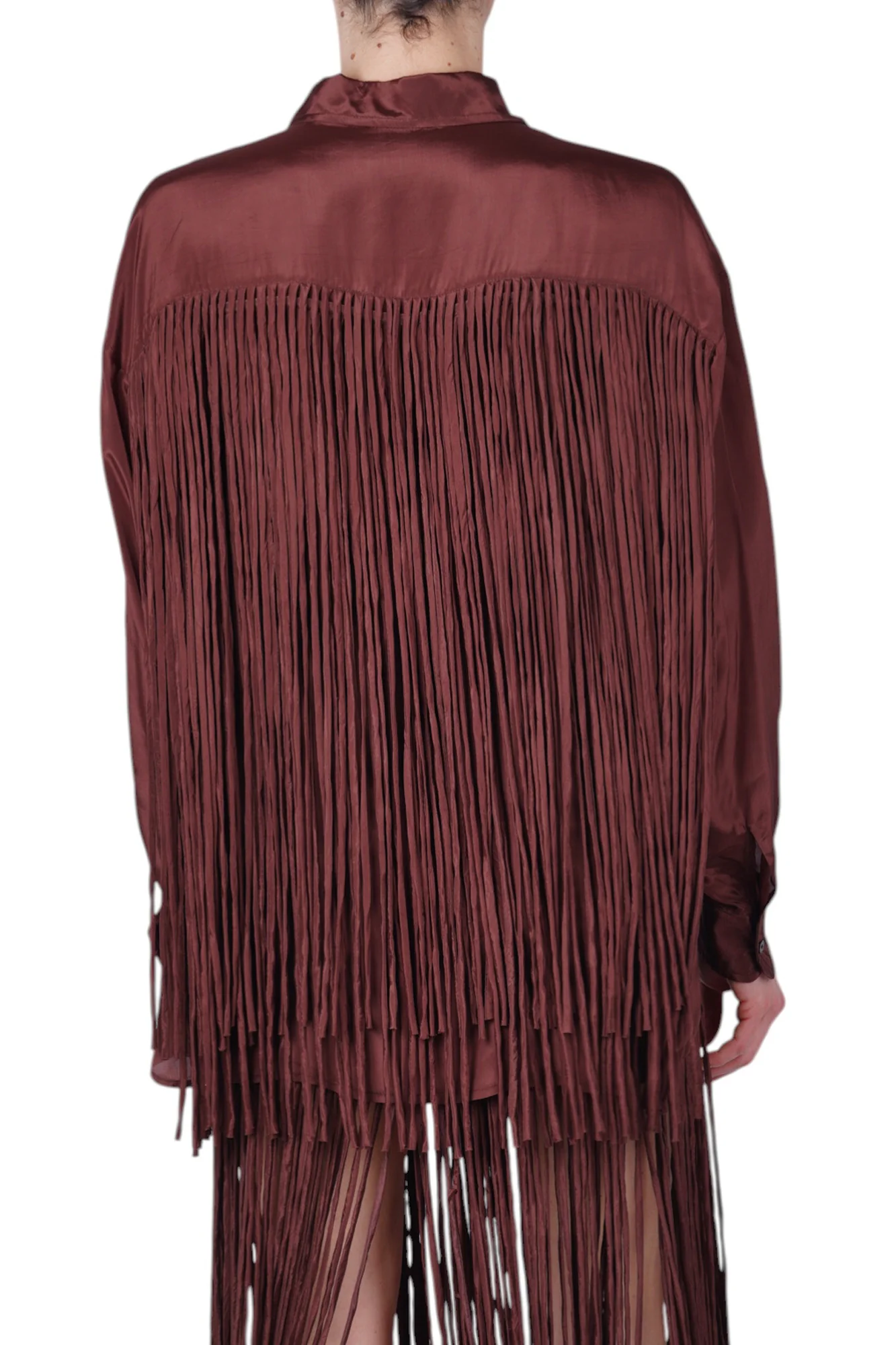 Alysi - Camicia - 471169 - Cioccolato - Image 5