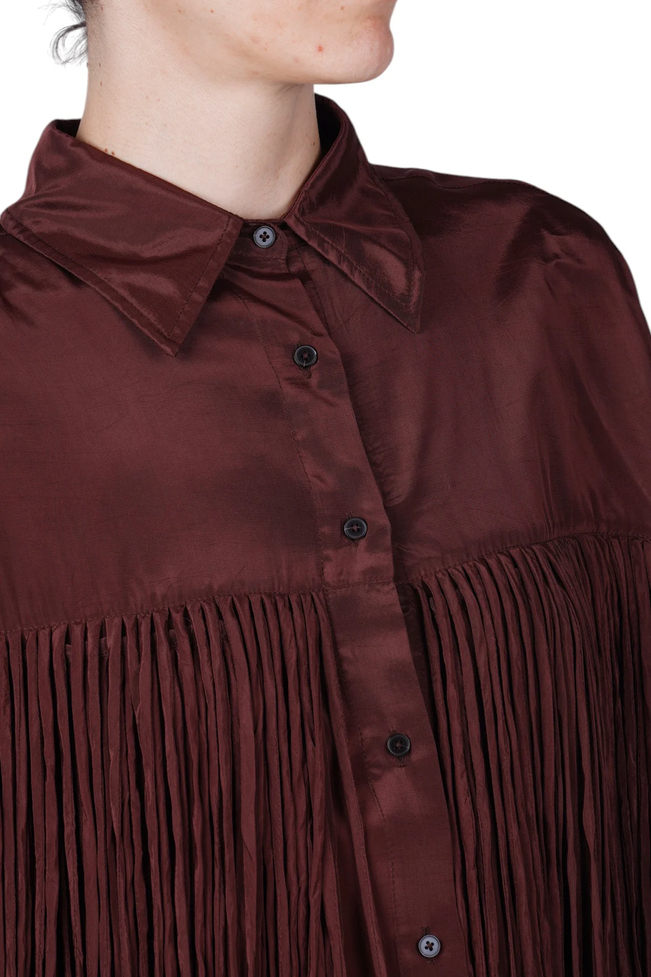 Alysi - Camicia - 471169 - Cioccolato - Image 6