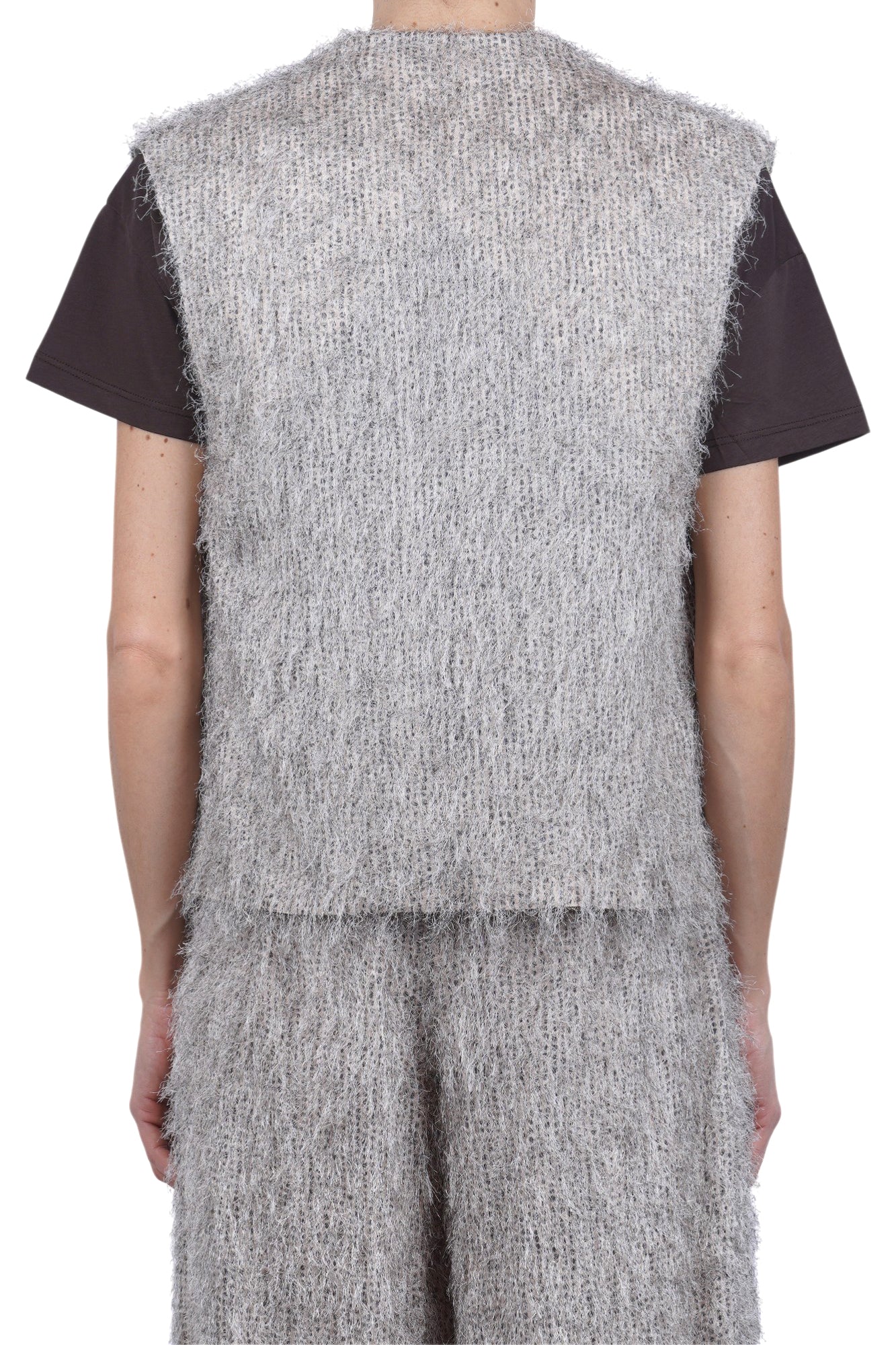 Alysi - Gilet - 471189 - Beige/Nero - Image 5