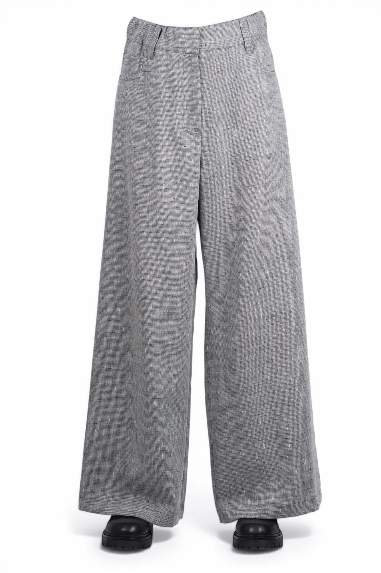 Alysi - Pantalone - 471174 - Grigio - Image 3