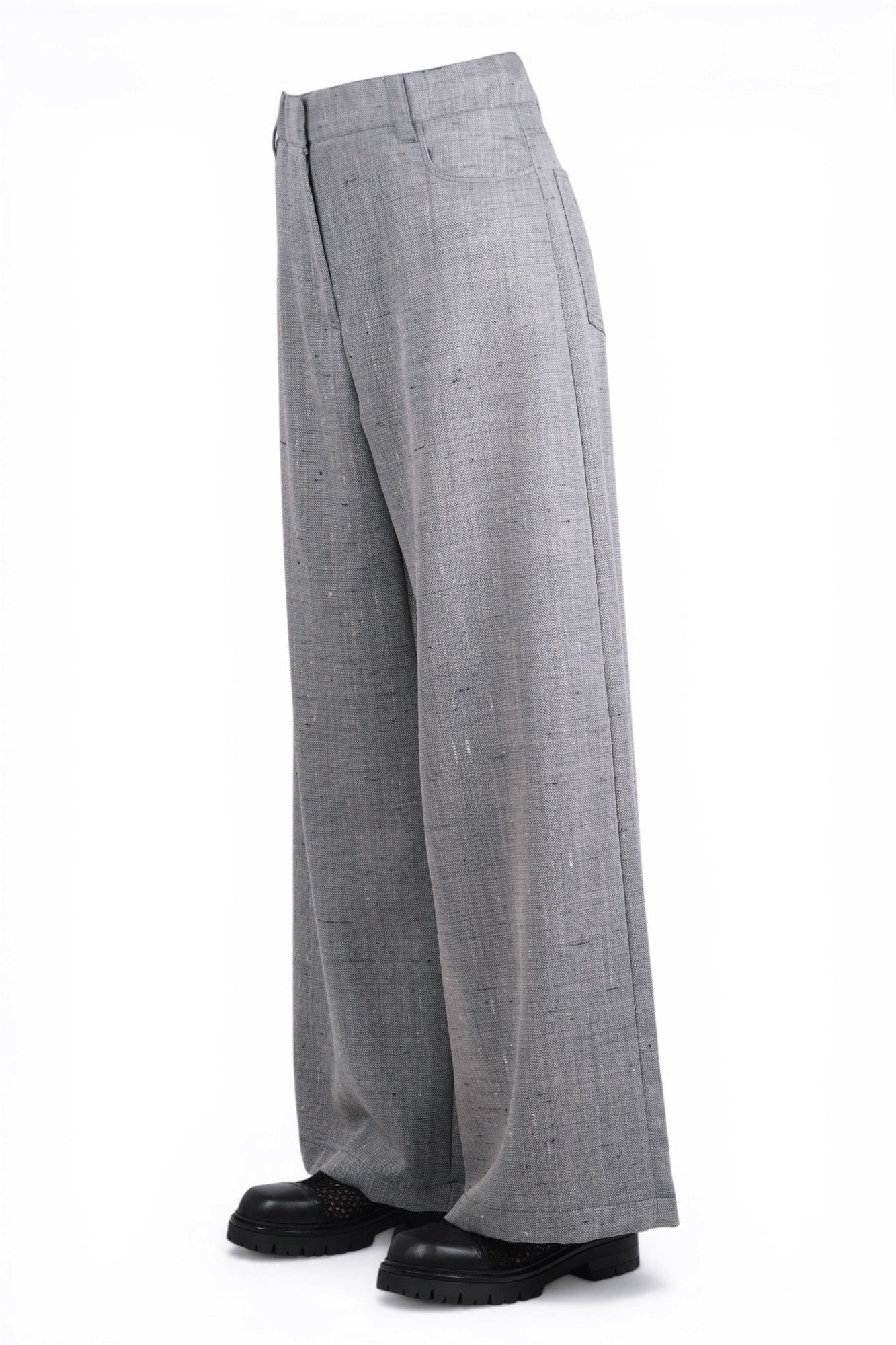 Alysi - Pantalone - 471174 - Grigio - Image 4