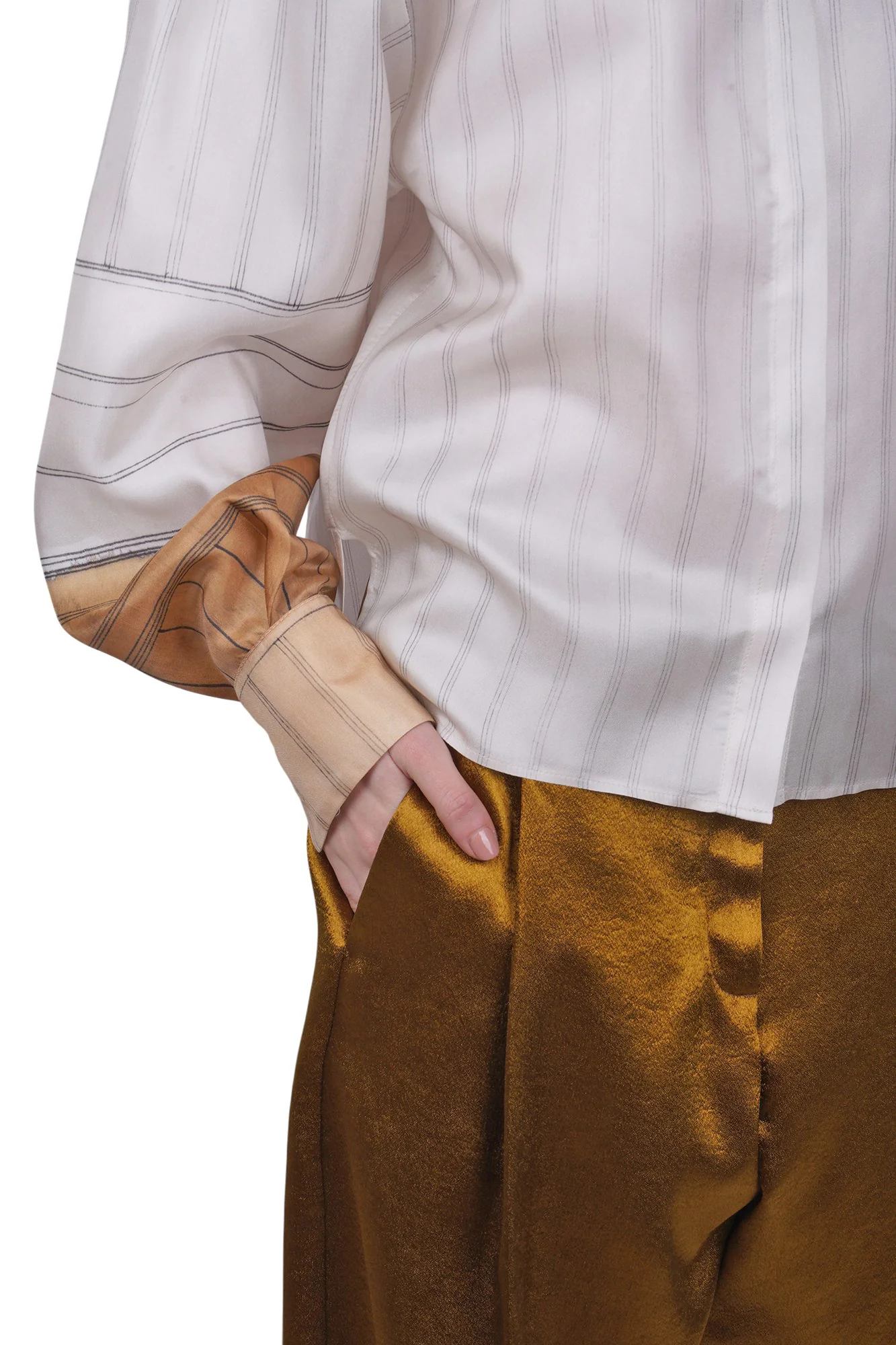 Alysi - Pantalone - 471183 - Bronzo - Image 6