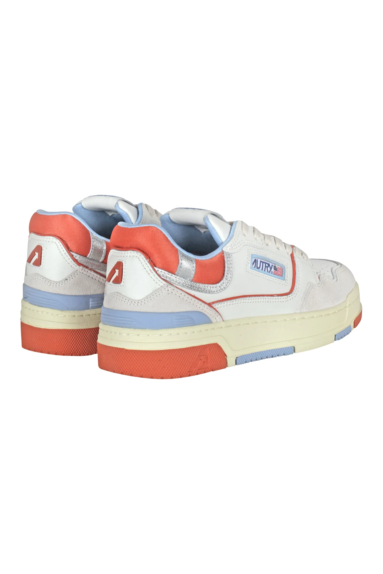 Autry - Sneakers - 450321 - Bianco/Arancione - Image 3