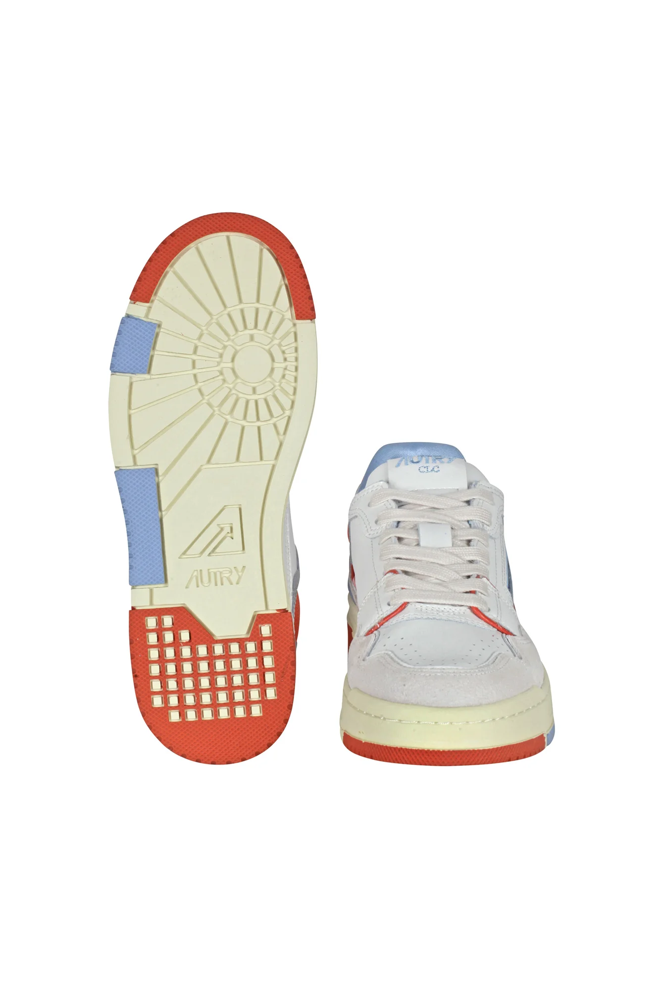 Autry - Sneakers - 450321 - Bianco/Arancione - Image 4