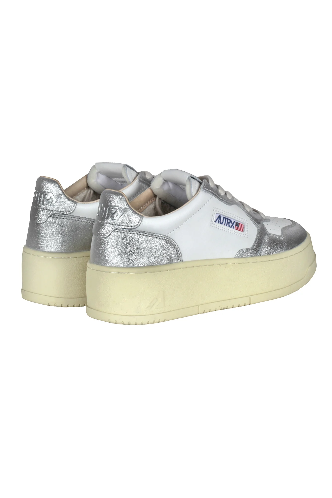 Autry - Sneakers - 460606 - Argento/Bianco - Image 3