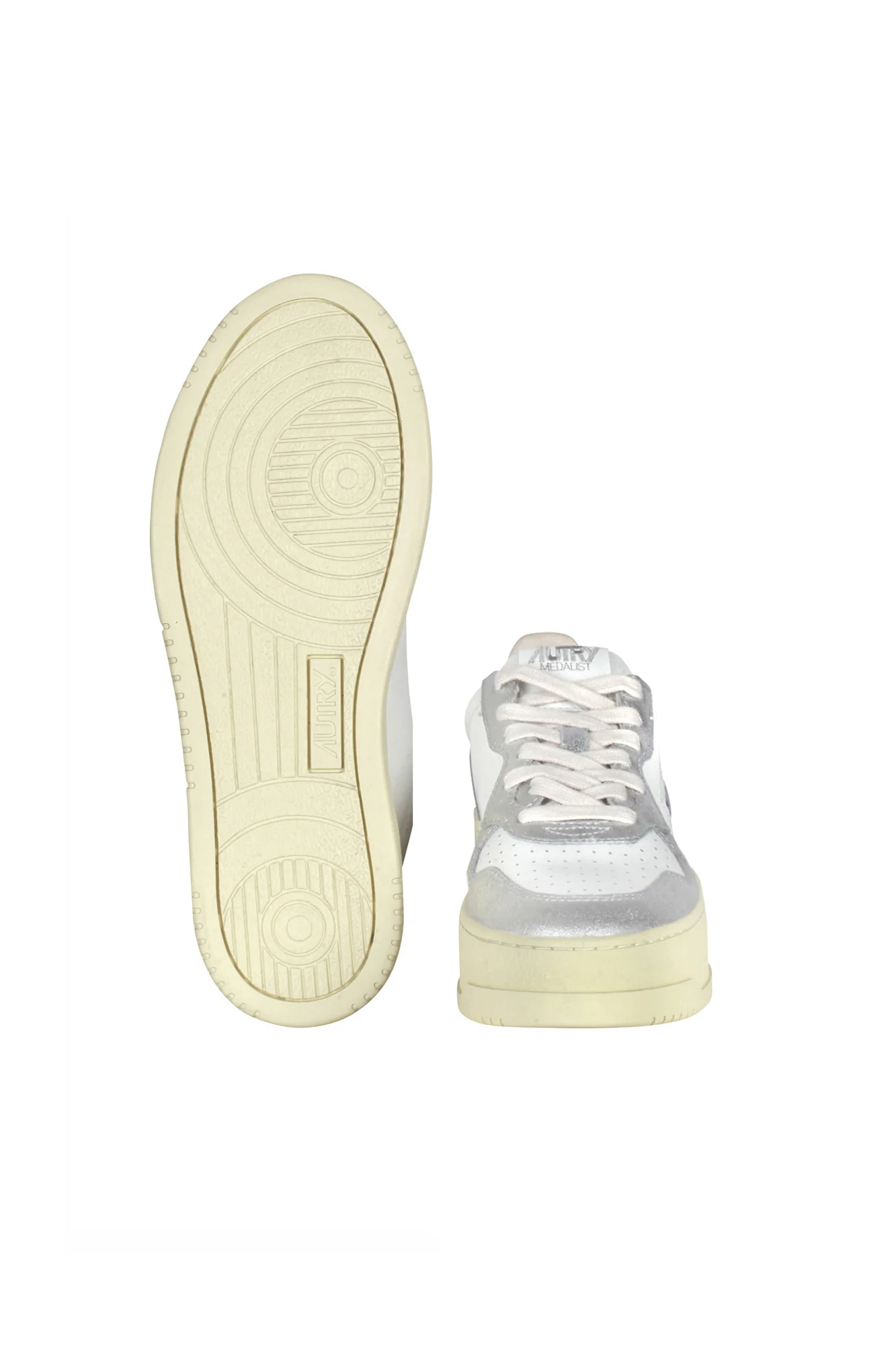 Autry - Sneakers - 460606 - Argento/Bianco - Image 4