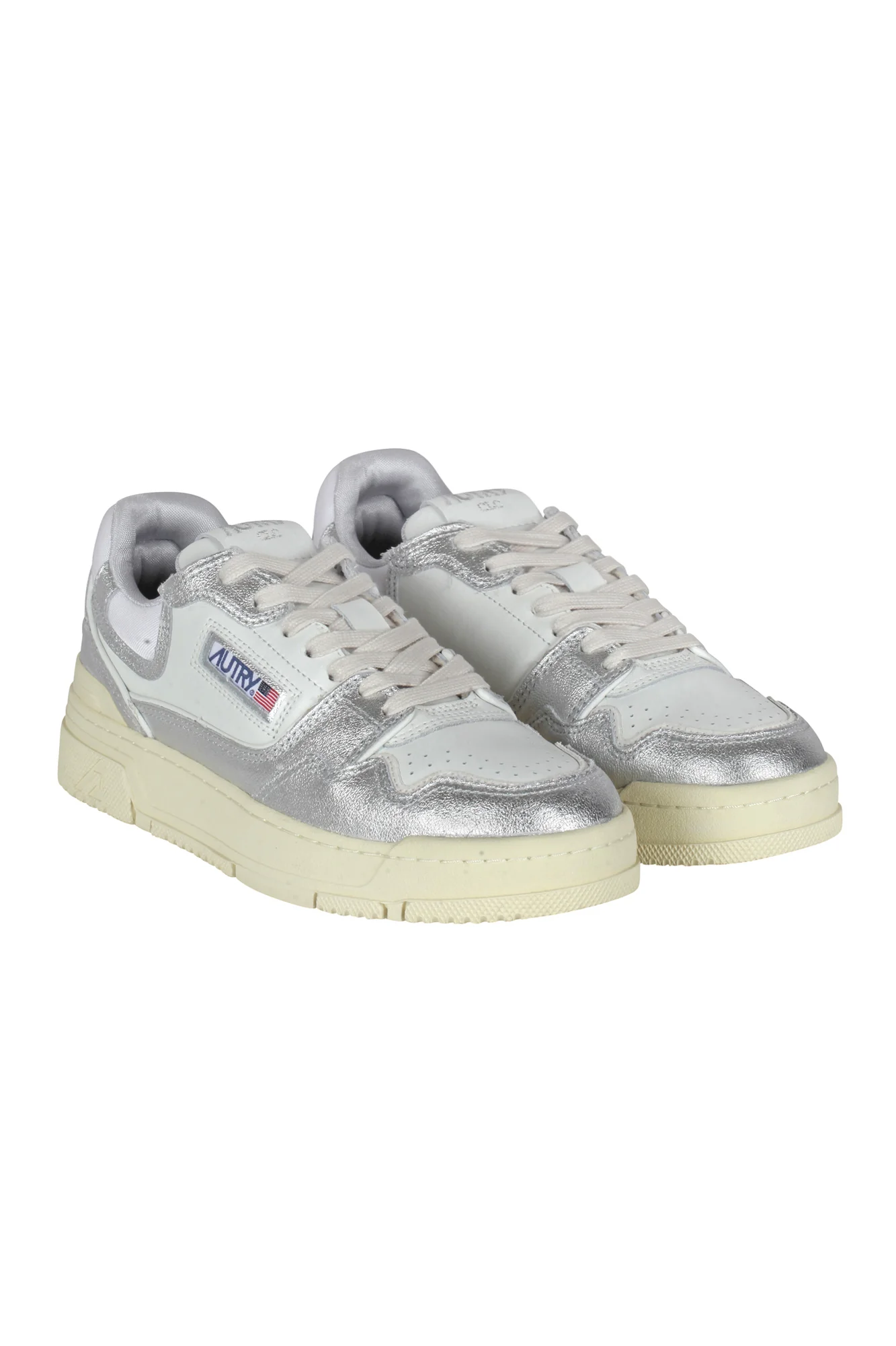 Autry - Sneakers - 460607 - Bianco/Argento - Image 2