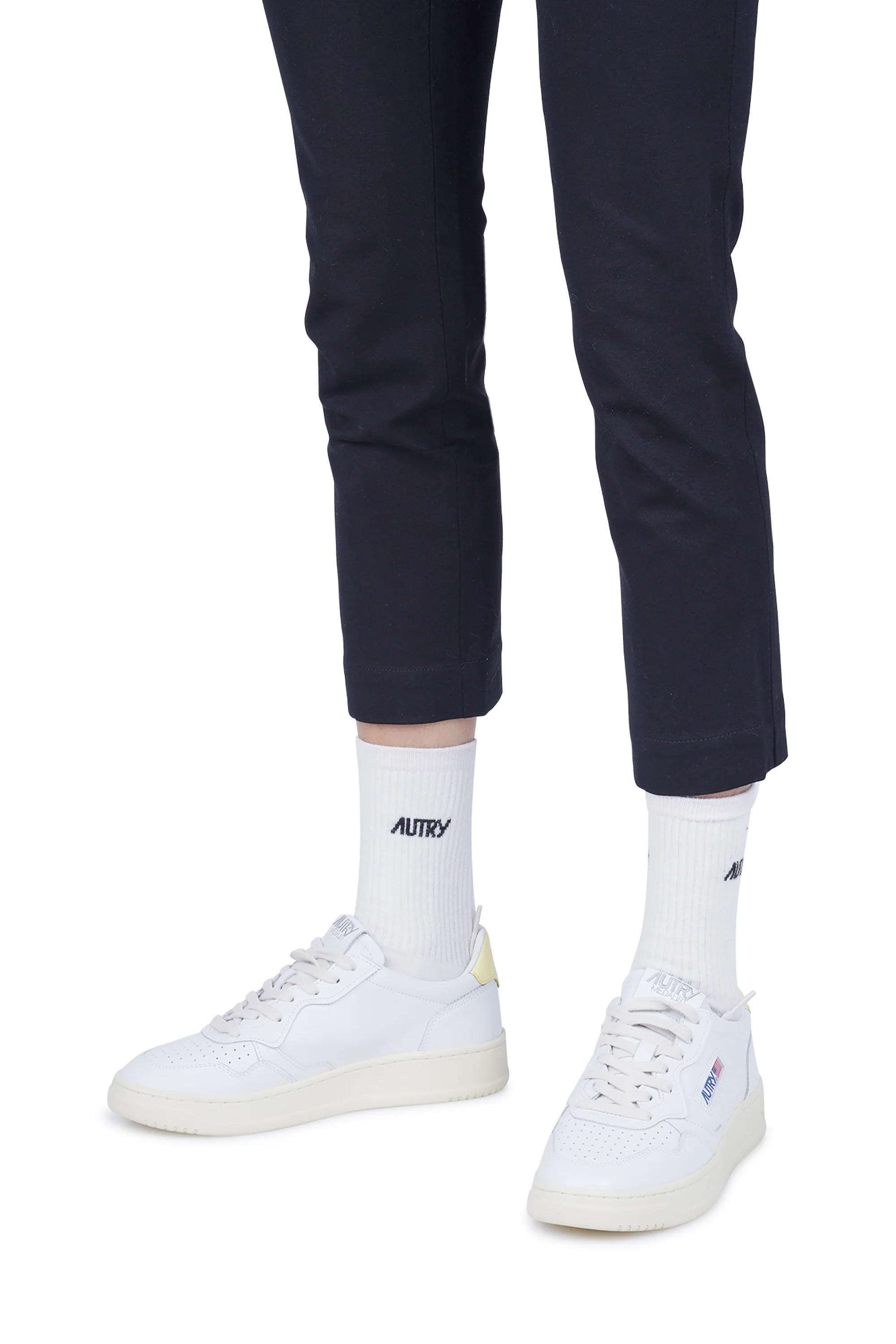 Autry - Sneakers - 470514 - Bianco/Giallo - Image 5