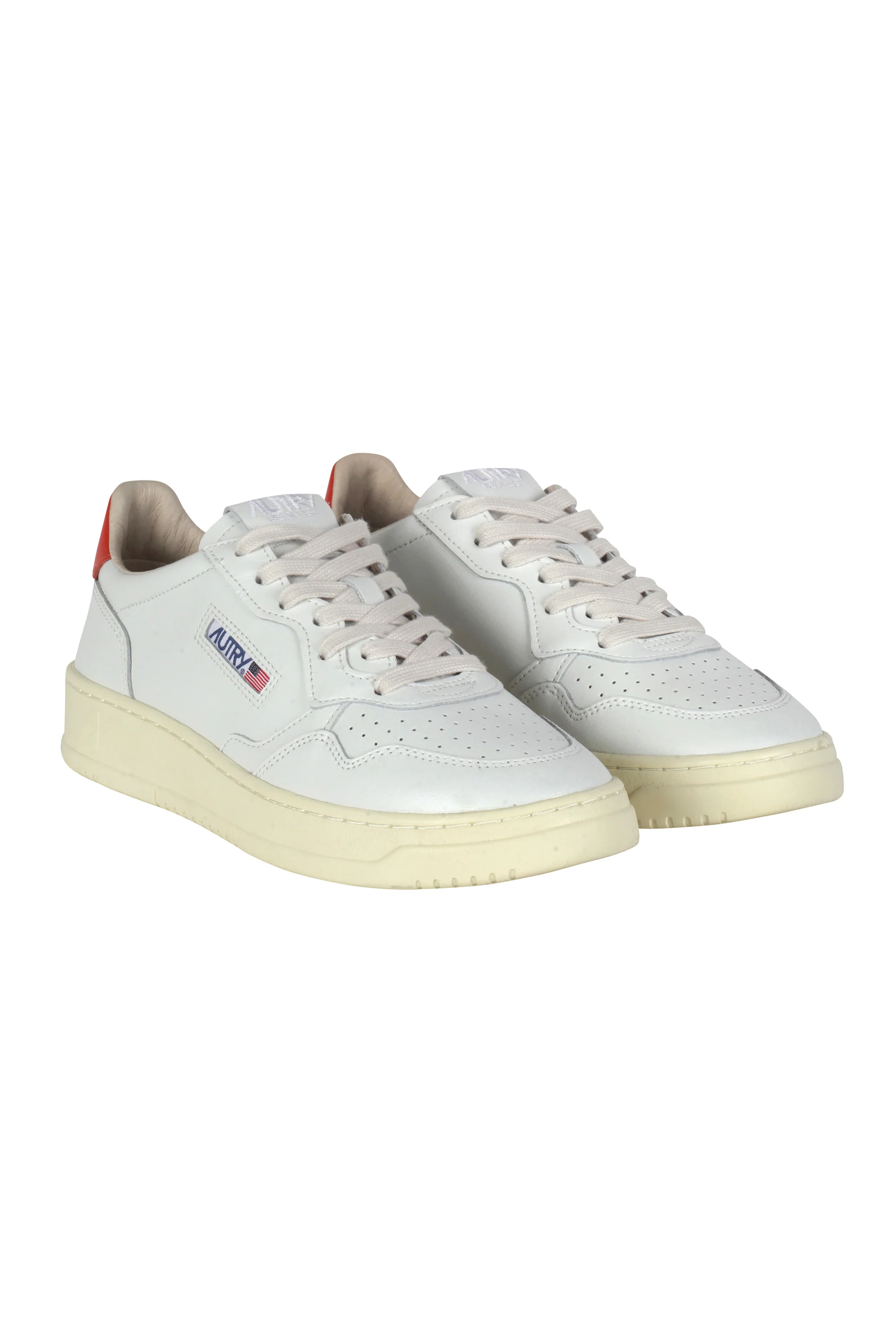 Autry - Sneakers - 470536 - Bianco/Arancione - Image 2