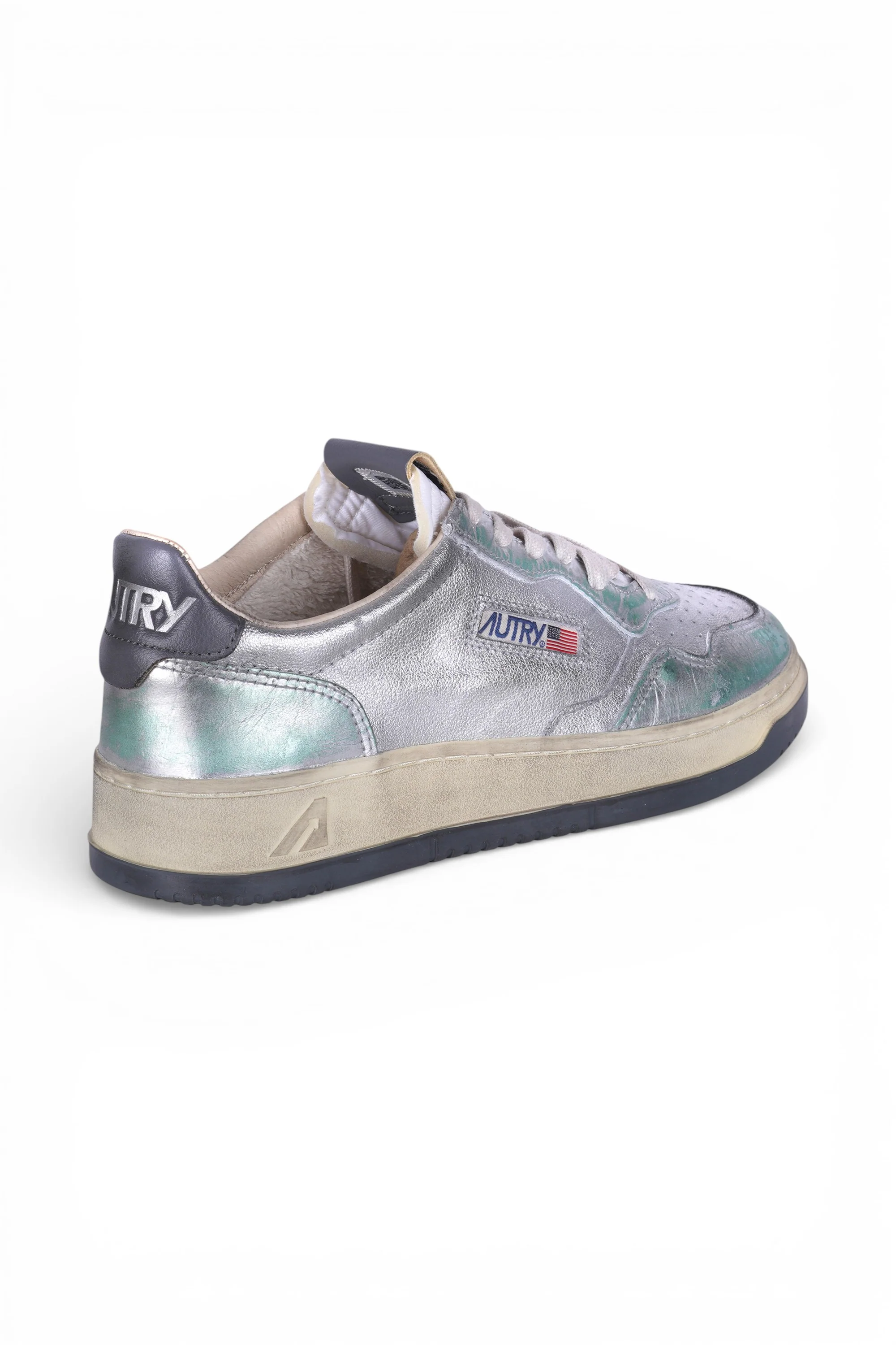 Autry - Sneakers - 470540 - Verde/Argento - Image 4