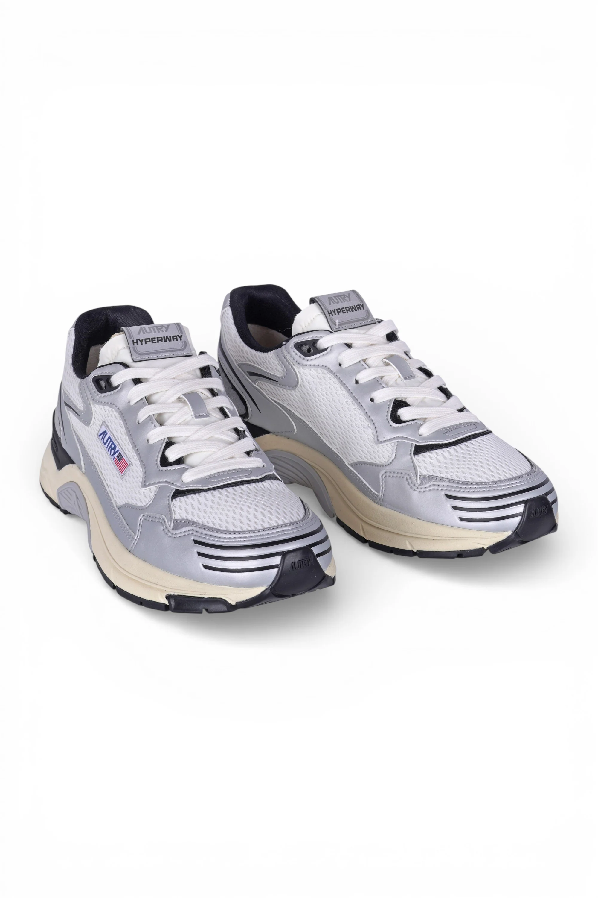 Autry - Sneakers - 470542 - Argento/Nero - Image 2