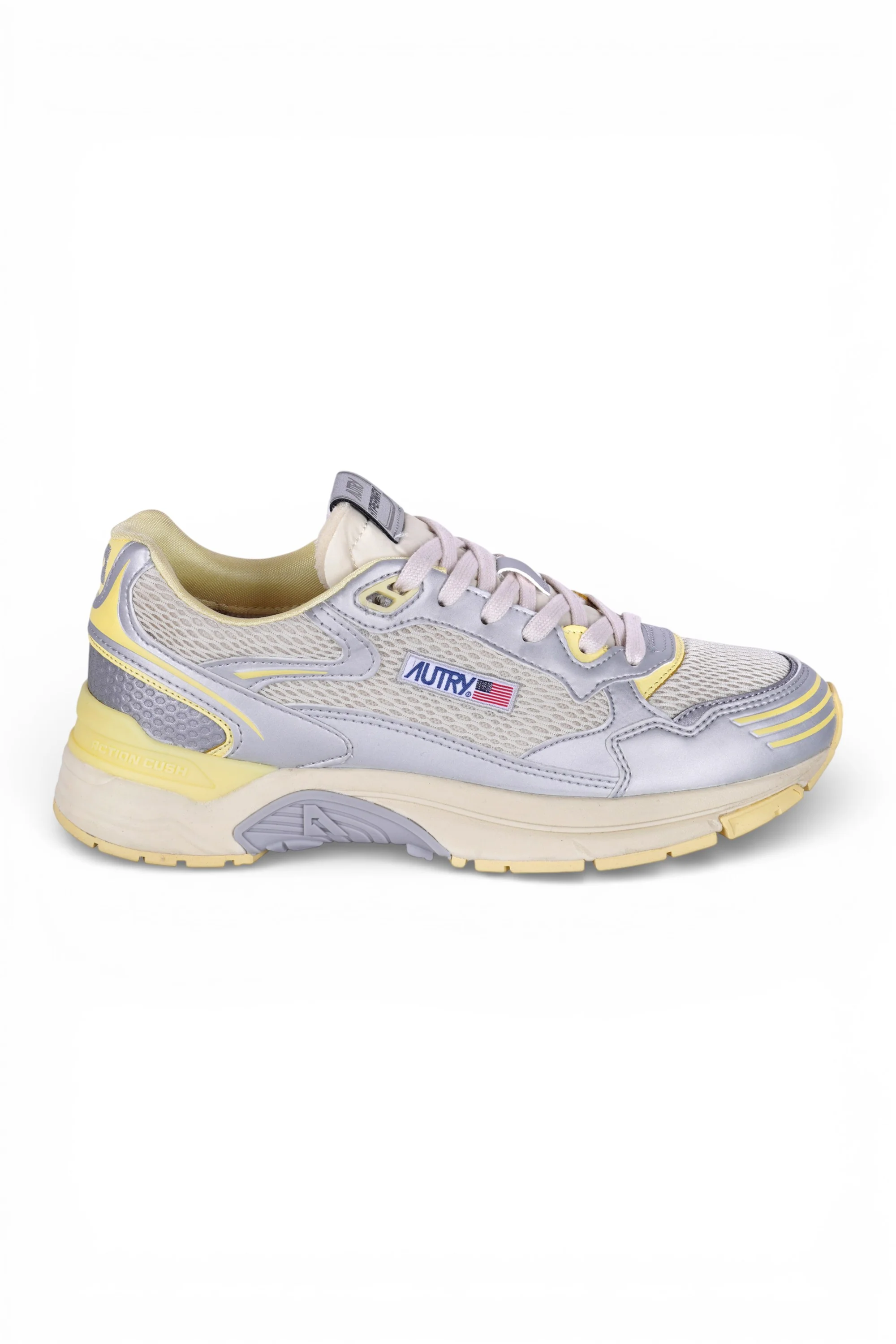 Autry - Sneakers - 470543 - Argento/Giallo