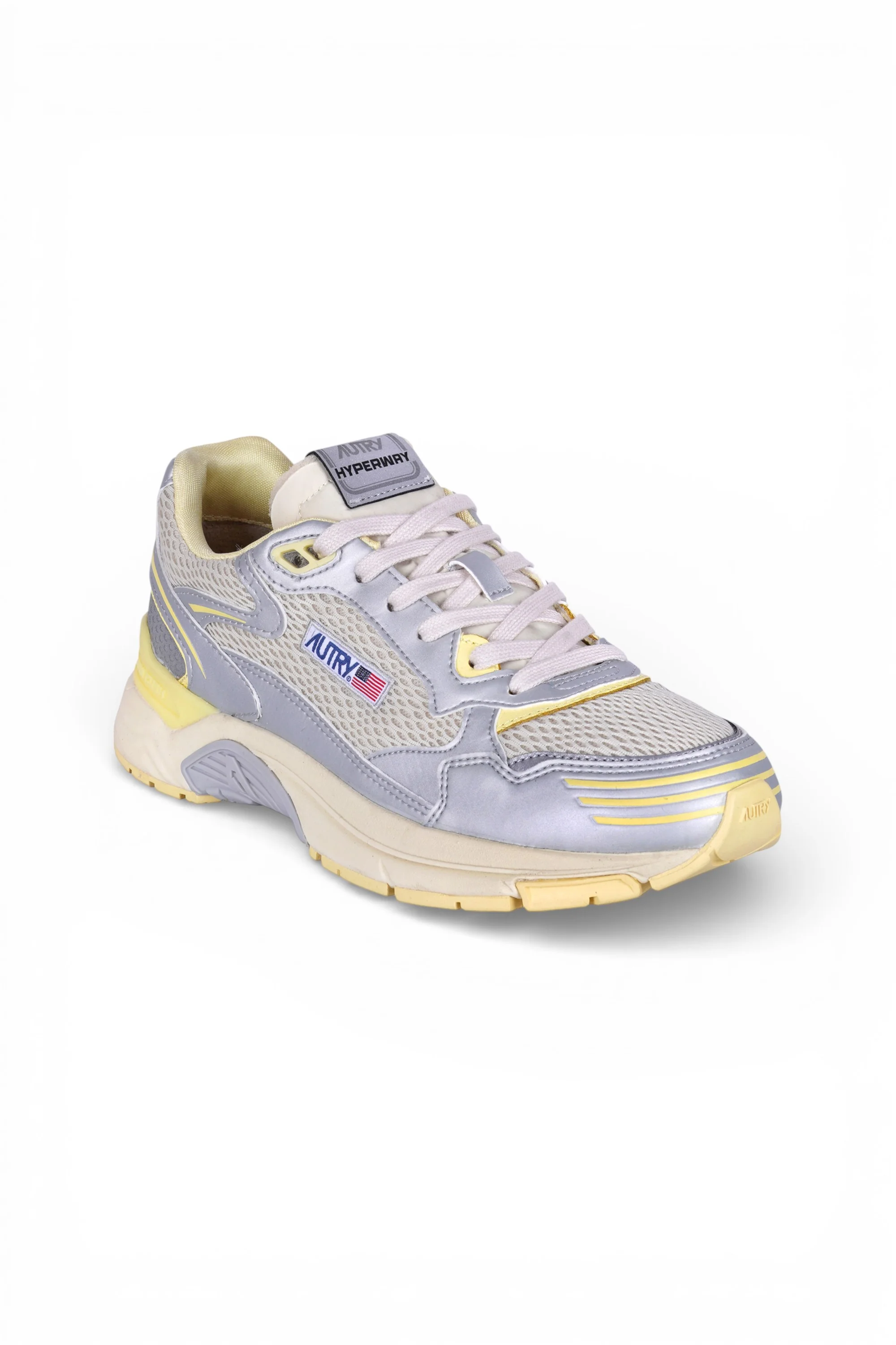 Autry - Sneakers - 470543 - Argento/Giallo - Image 3